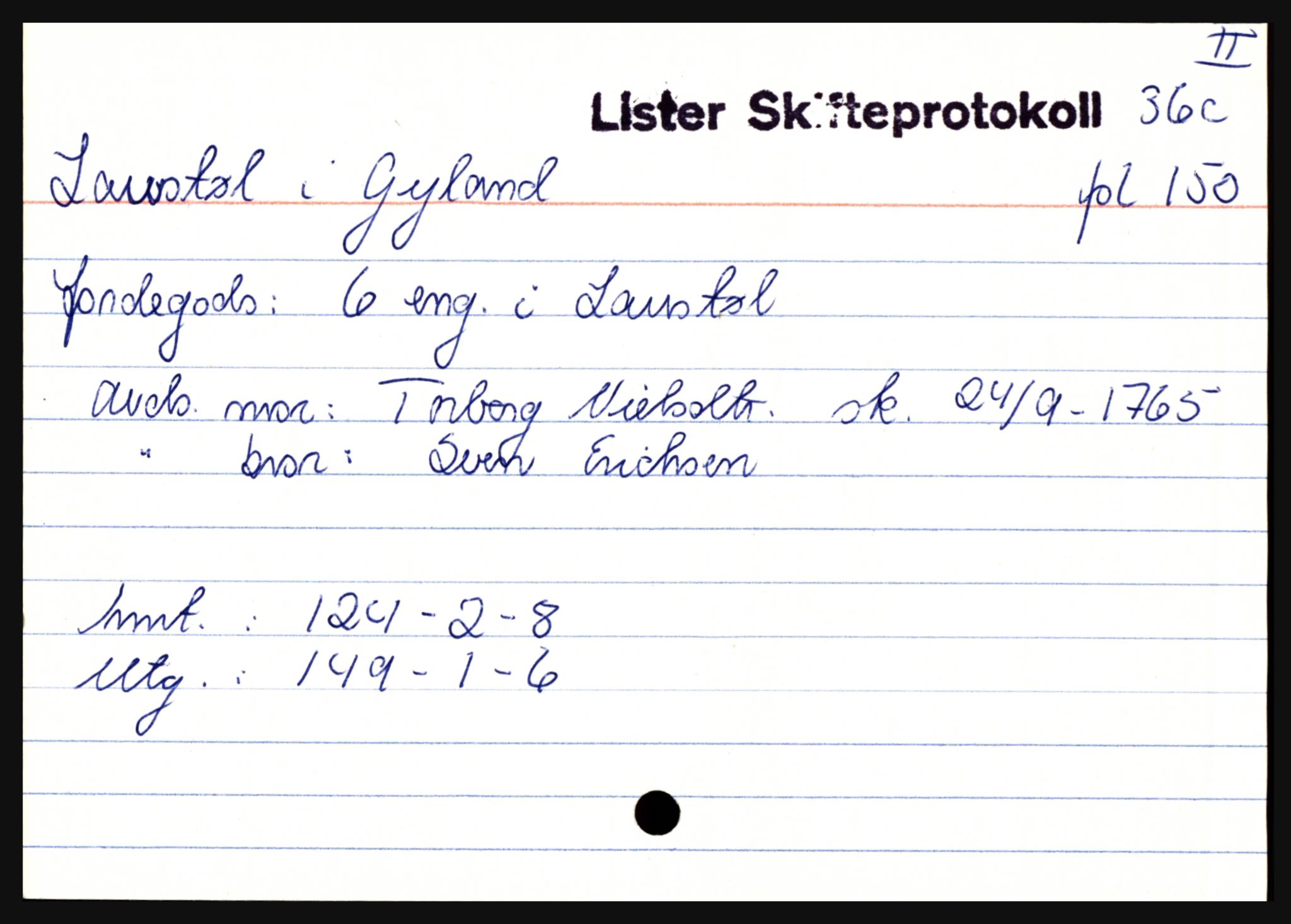 Lister sorenskriveri, AV/SAK-1221-0003/H, p. 22715