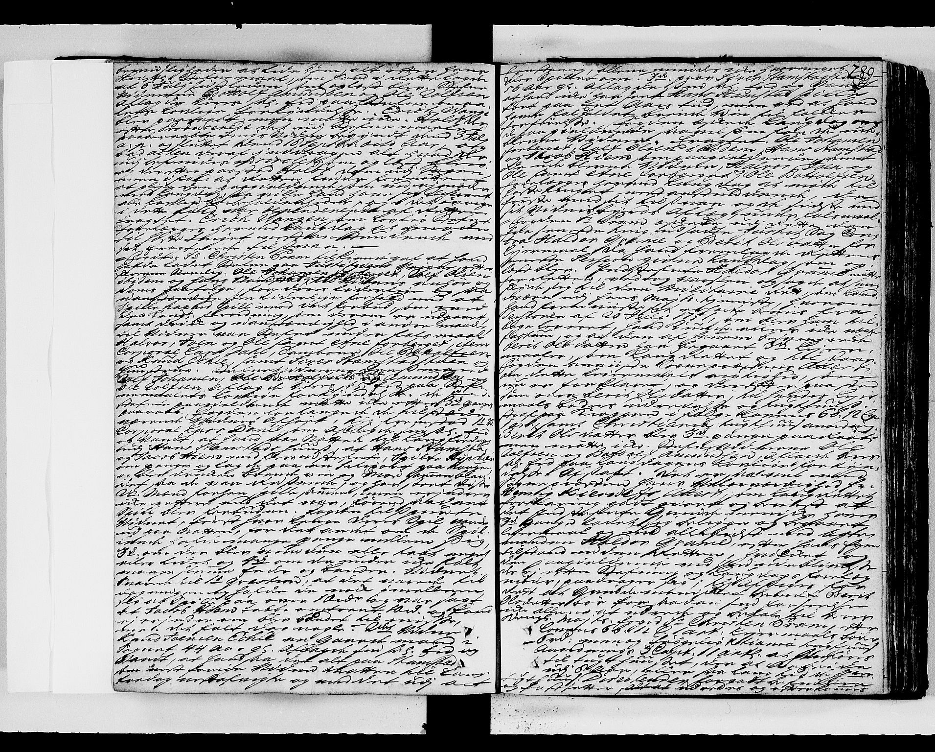 Nord-Gudbrandsdal tingrett, SAH/TING-002/G/Gb/L0006: Tingbok, 1752-1755, p. 288b-289a