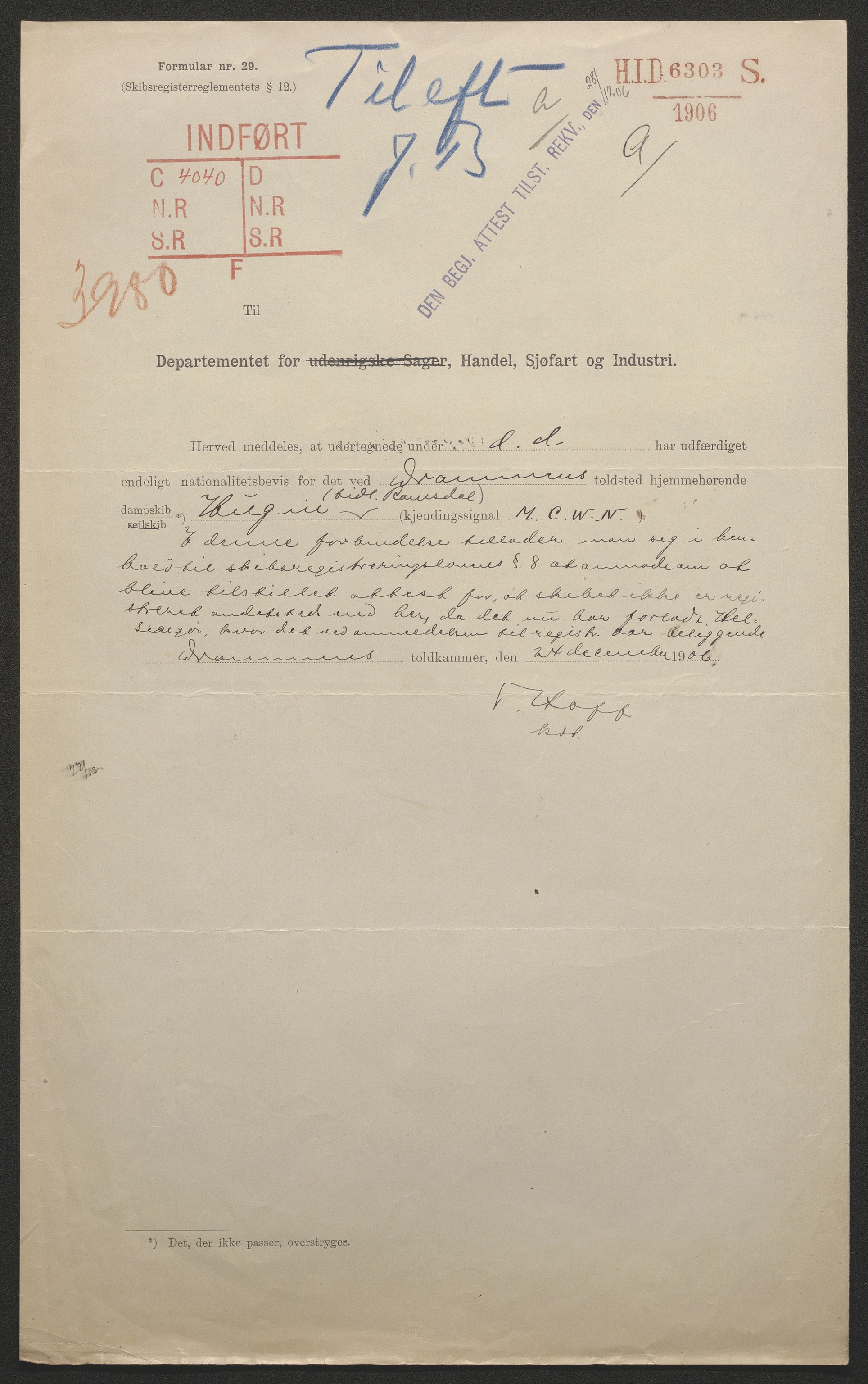 Sjøfartsdirektoratet med forløpere, skipsmapper slettede skip, AV/RA-S-4998/F/Fa/L0519: --, 1850-1922, p. 323