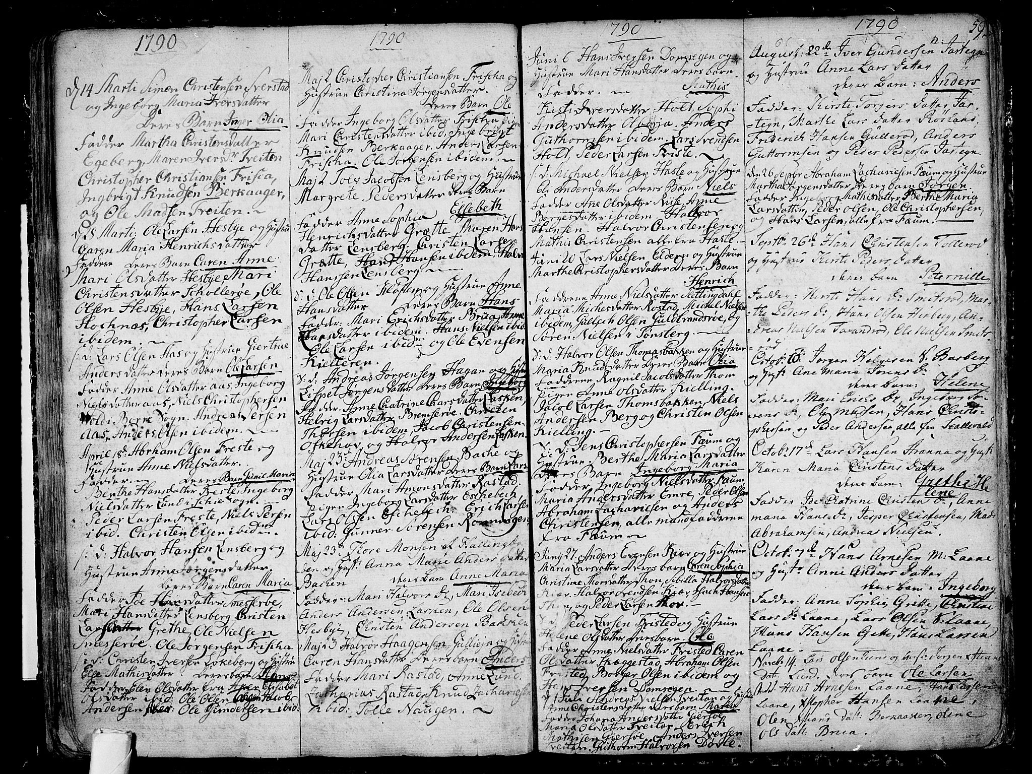 Sem kirkebøker, AV/SAKO-A-5/F/Fa/L0002: Parish register (official) no. I 2, 1764-1798, p. 59