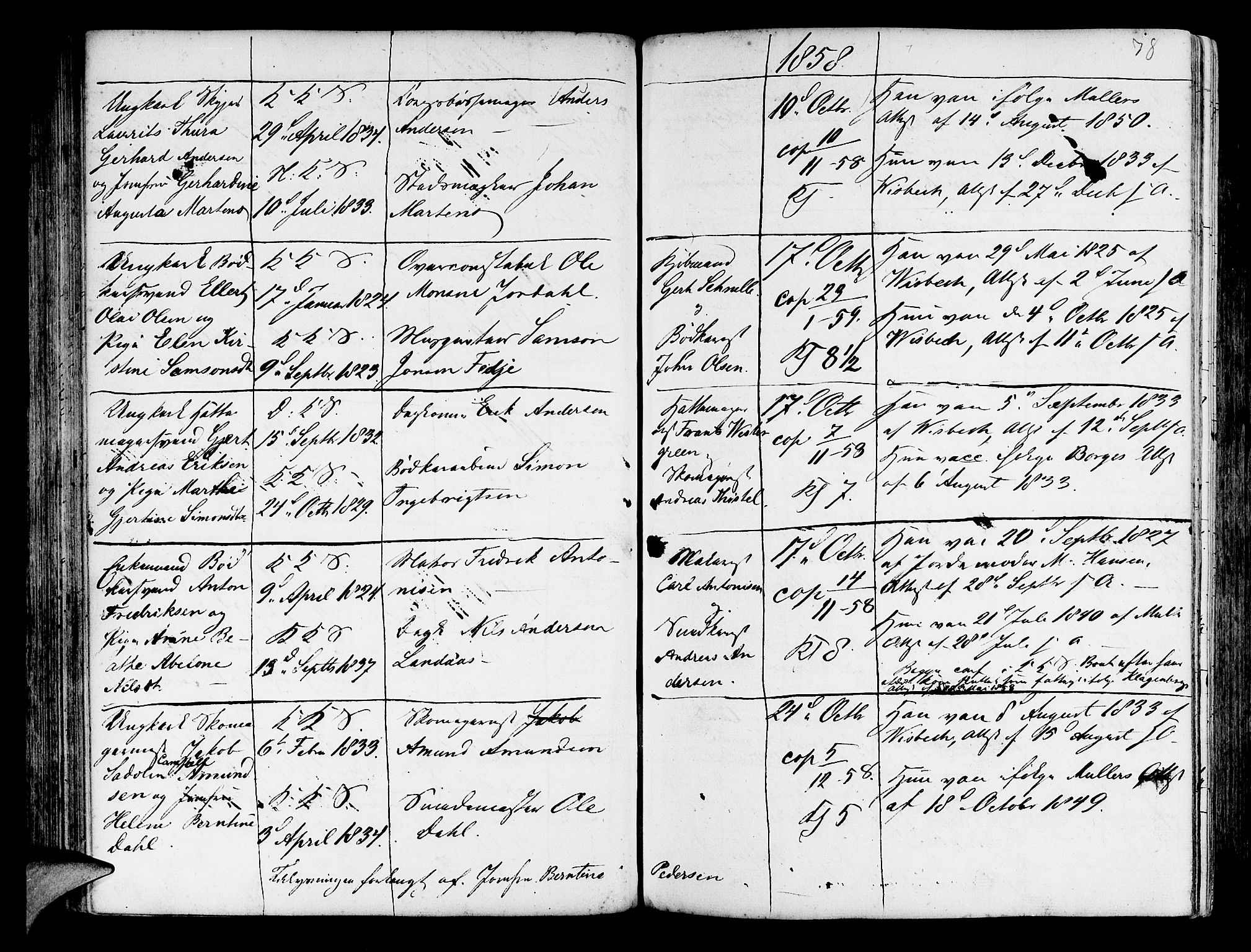 Korskirken sokneprestembete, AV/SAB-A-76101/H/Haa/L0009: Parish register (official) no. A 9, 1743-1861, p. 78