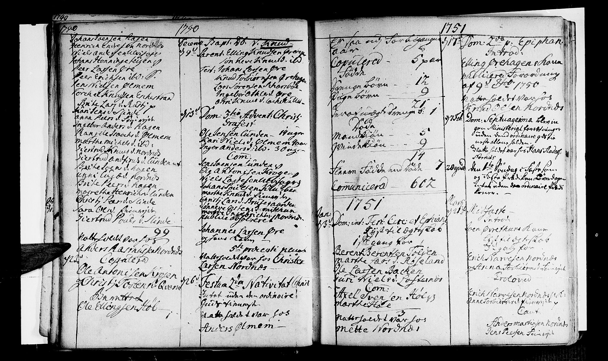 Sogndal sokneprestembete, SAB/A-81301/H/Haa/Haaa/L0004: Parish register (official) no. A 4, 1747-1782, p. 17