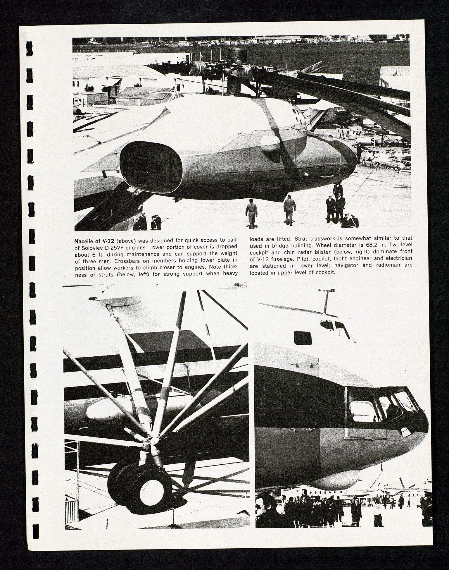 Industridepartementet, Oljekontoret, SAST/A-101348/Db/L0003: Helikopterflyving og helikopterdekk, redningsheis i helikopter, ID Olje, div., 1966-1973, p. 574