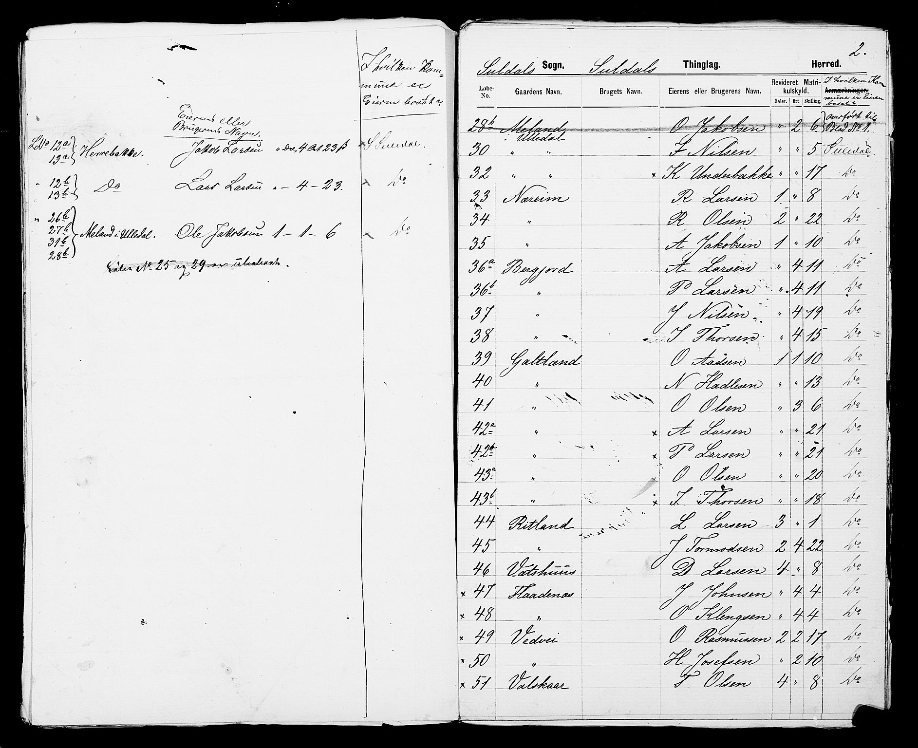 SAST, 1875 census for 1134P Suldal, 1875, p. 23