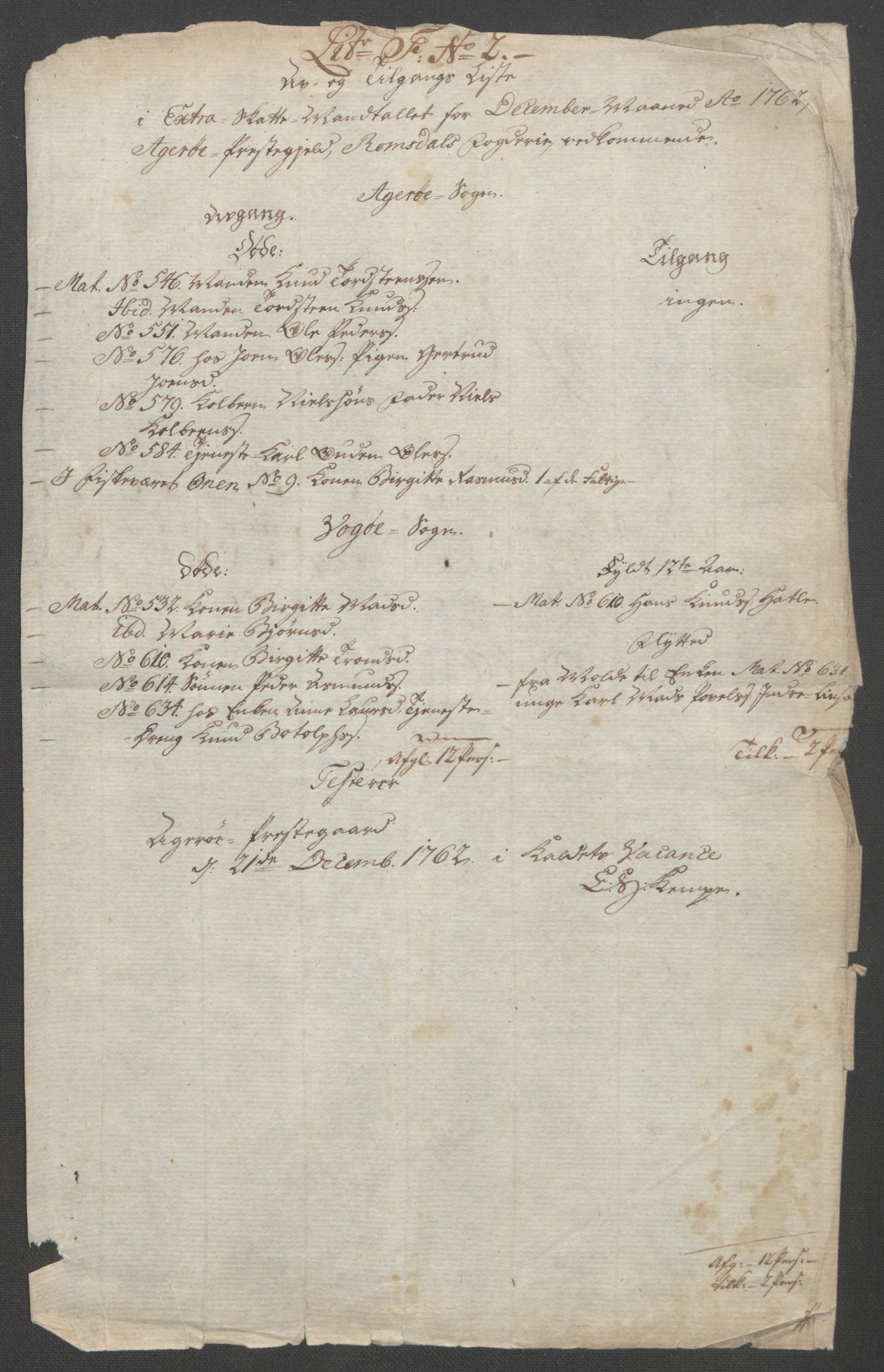 Rentekammeret inntil 1814, Reviderte regnskaper, Fogderegnskap, AV/RA-EA-4092/R55/L3730: Ekstraskatten Romsdal, 1762-1763, p. 337