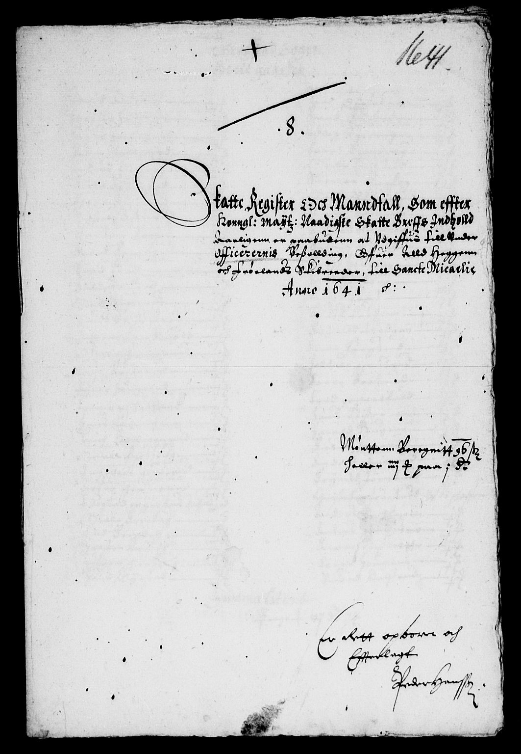 Rentekammeret inntil 1814, Reviderte regnskaper, Lensregnskaper, RA/EA-5023/R/Rb/Rba/L0162: Akershus len, 1641-1642