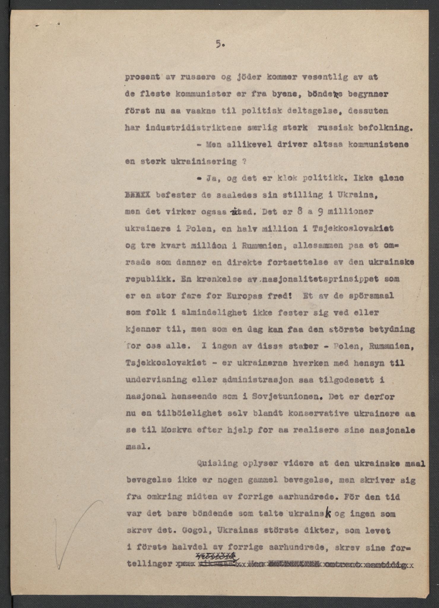 Landssvikarkivet, Oslo politikammer, AV/RA-S-3138-01/D/Da/L0003: Dnr. 29, 1945, p. 38