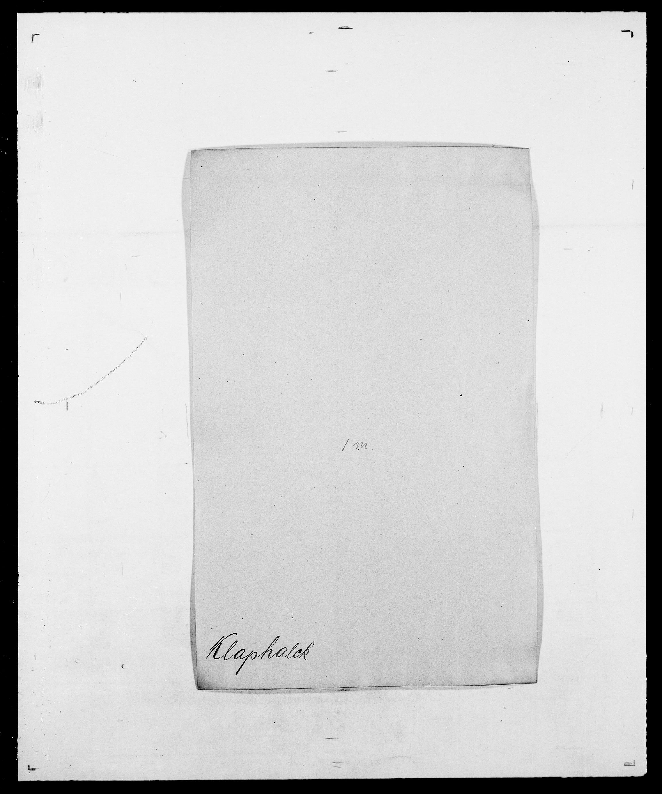 Delgobe, Charles Antoine - samling, SAO/PAO-0038/D/Da/L0021: Klagenberg - Kristoft, p. 4