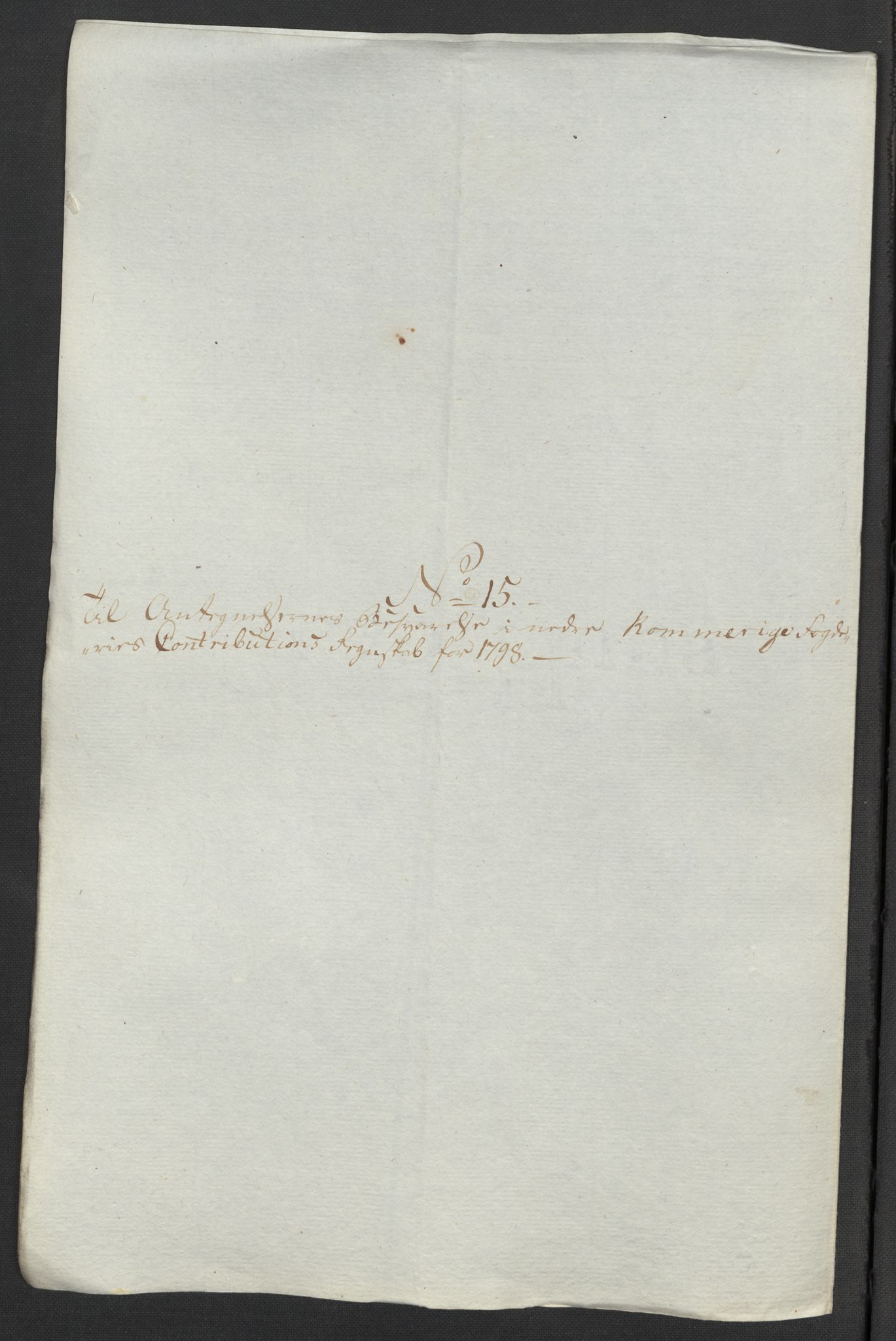 Rentekammeret inntil 1814, Reviderte regnskaper, Fogderegnskap, AV/RA-EA-4092/R11/L0674: Fogderegnskap Nedre Romerike, 1798, p. 593