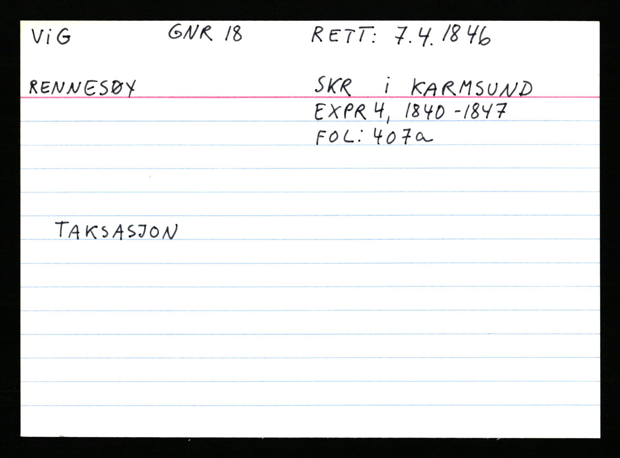 Statsarkivet i Stavanger, AV/SAST-A-101971/03/Y/Ym/L0066: Åstedskort sortert etter gårdsnavn: Veshovde - Vik, 1600-1950, p. 423