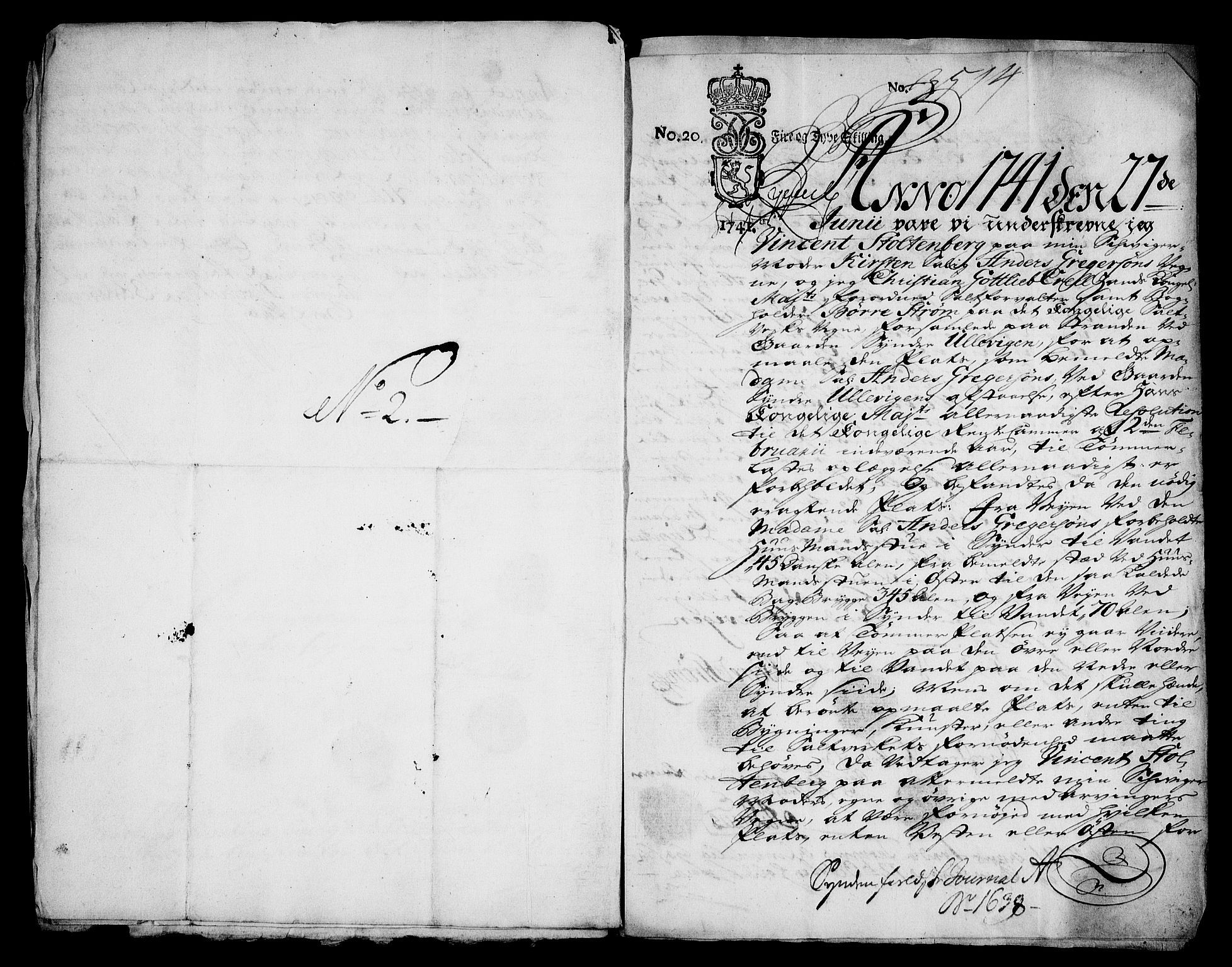 Rentekammeret inntil 1814, Realistisk ordnet avdeling, AV/RA-EA-4070/On/L0009: [Jj 9]: Forskjellige skjøter og makeskifter med kirker og prestebord. Ervervelsen av Vallø saltverks eiendommer, 1650-1758, p. 23