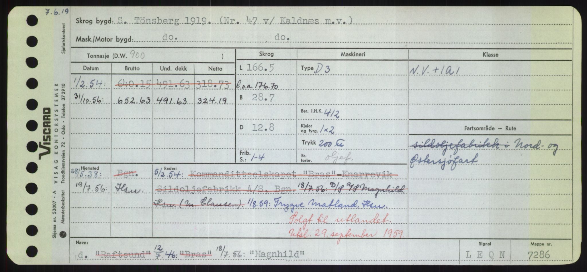 Sjøfartsdirektoratet med forløpere, Skipsmålingen, RA/S-1627/H/Hd/L0024: Fartøy, M-Mim, p. 79