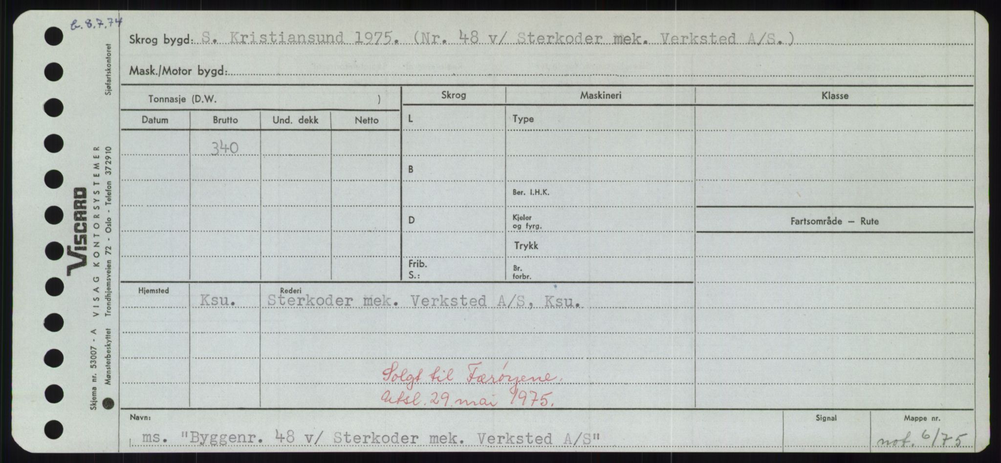 Sjøfartsdirektoratet med forløpere, Skipsmålingen, AV/RA-S-1627/H/Hd/L0006: Fartøy, Byg-Båt, p. 615