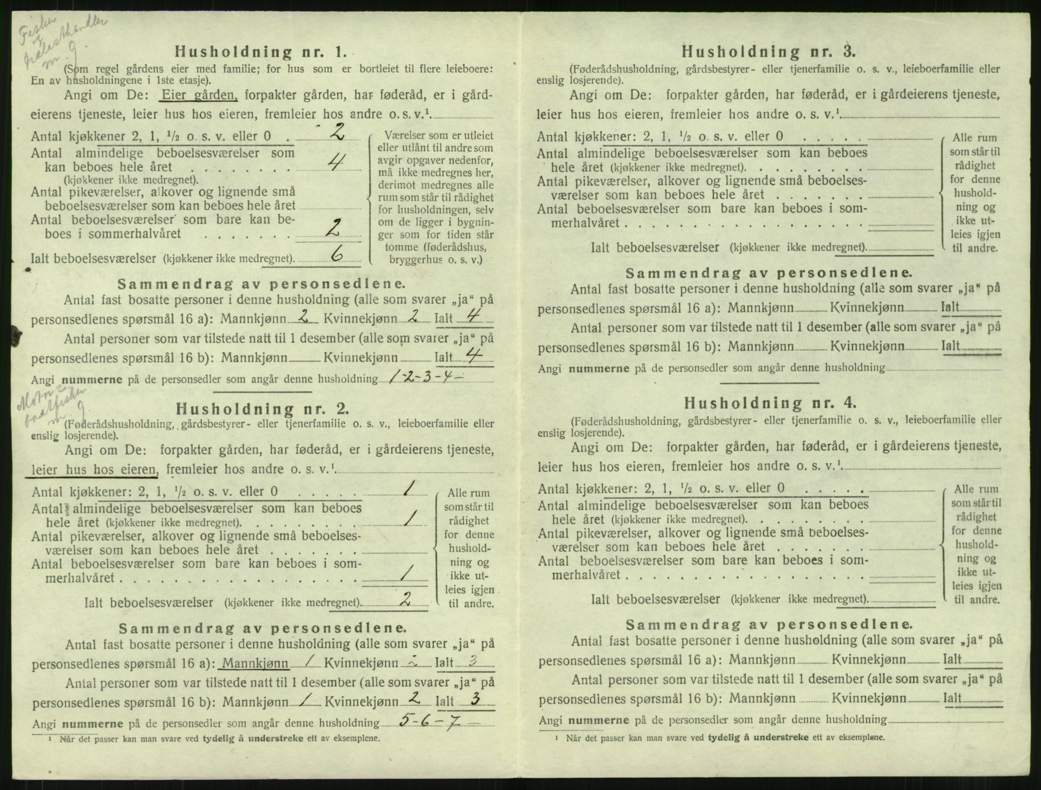 SAT, 1920 census for Haram, 1920, p. 674