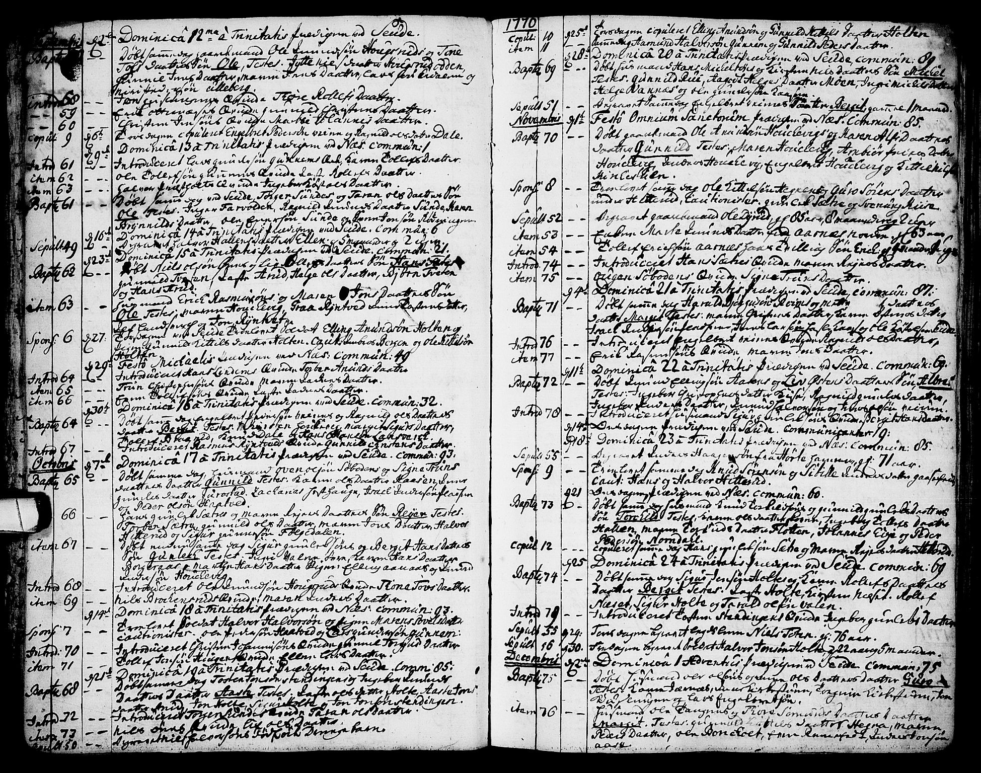 Sauherad kirkebøker, SAKO/A-298/F/Fa/L0004: Parish register (official) no. I 4, 1767-1814