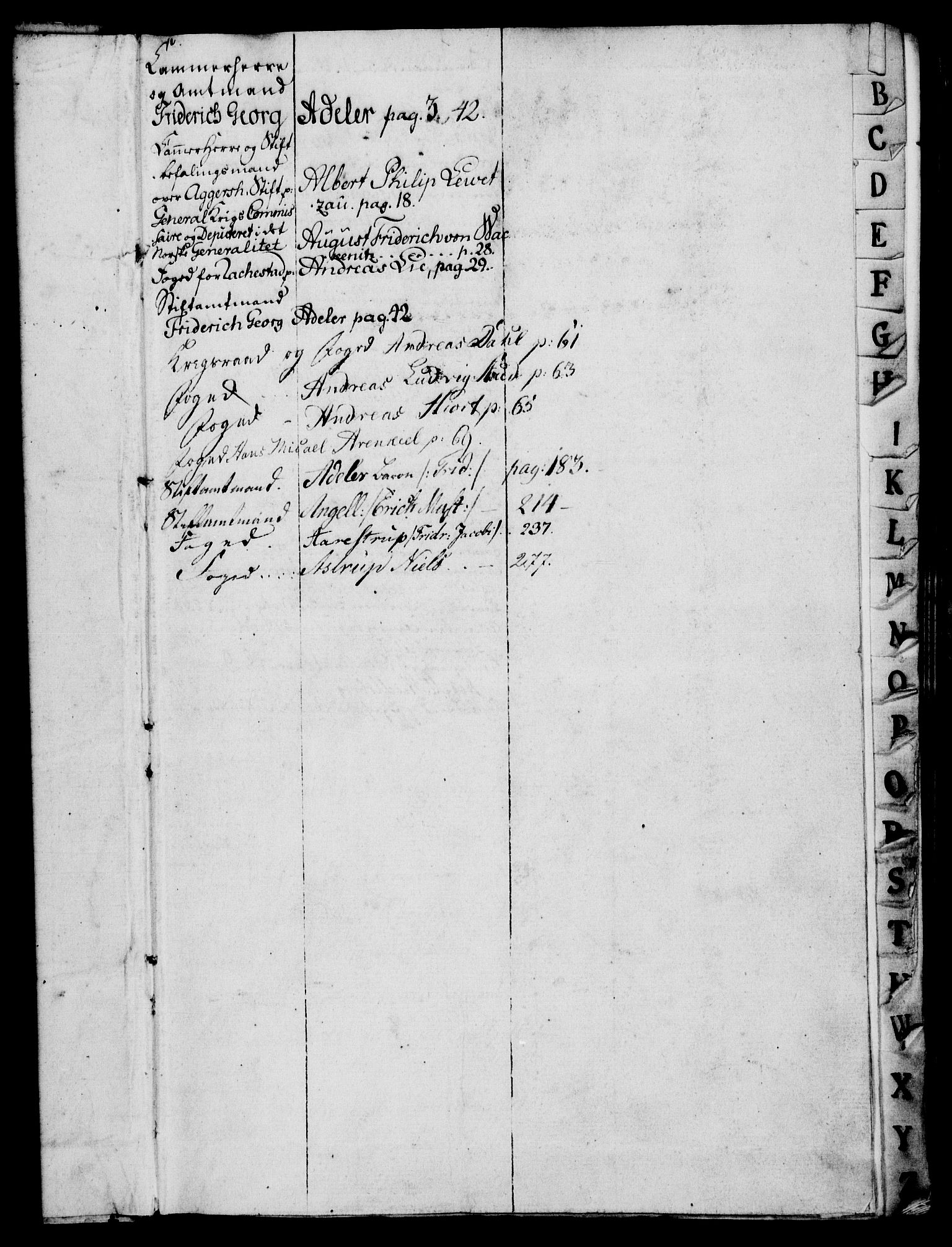 Rentekammeret, Kammerkanselliet, AV/RA-EA-3111/G/Gg/Gge/L0006: Norsk bestallingsprotokoll med register (merket RK 53.30), 1773-1814