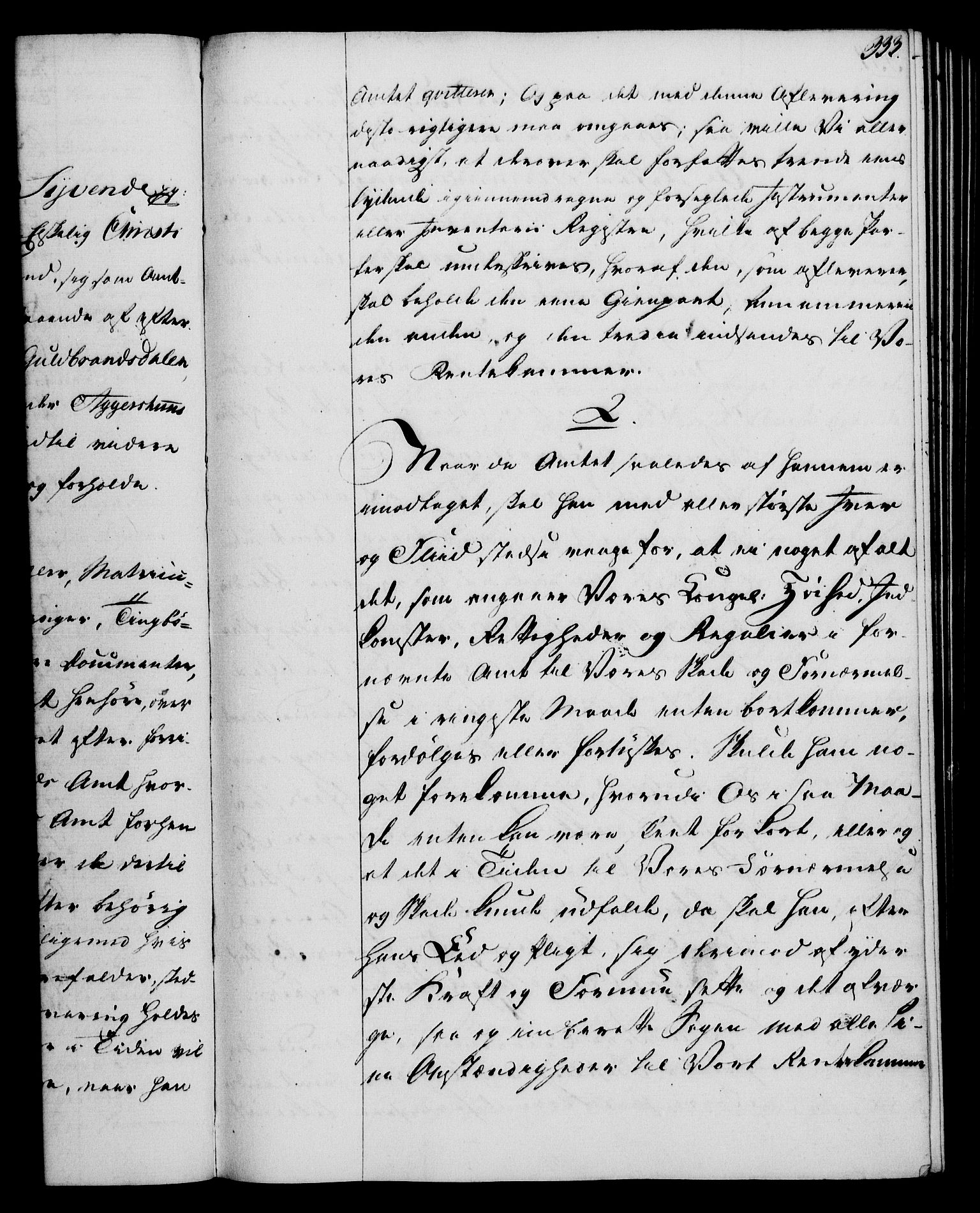 Rentekammeret, Kammerkanselliet, RA/EA-3111/G/Gg/Ggi/L0003: Norsk instruksjonsprotokoll med register (merket RK 53.36), 1751-1775, p. 333