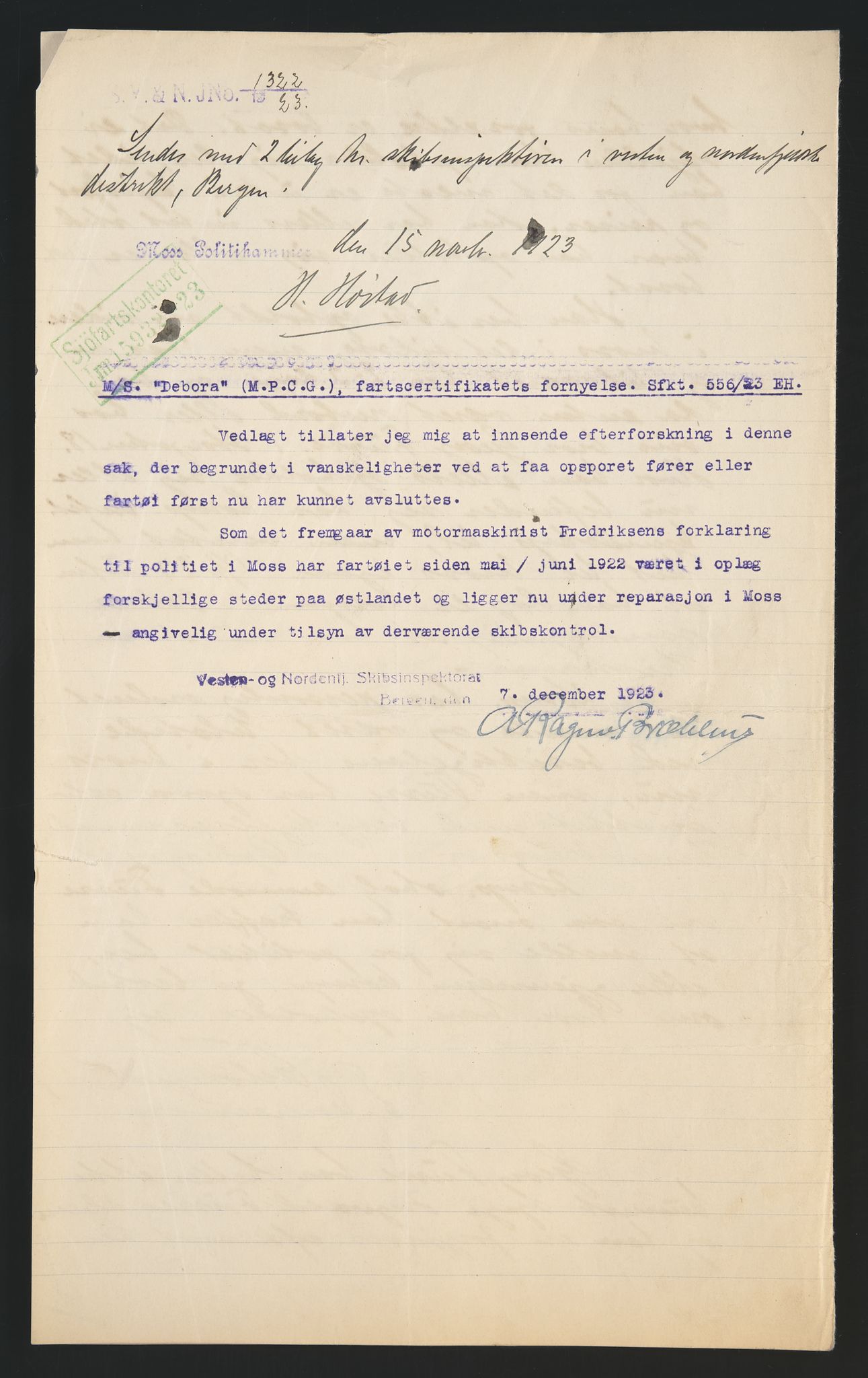 Sjøfartsdirektoratet med forløpere, skipsmapper slettede skip, AV/RA-S-4998/F/Fa/L0235: --, 1847-1930, p. 85