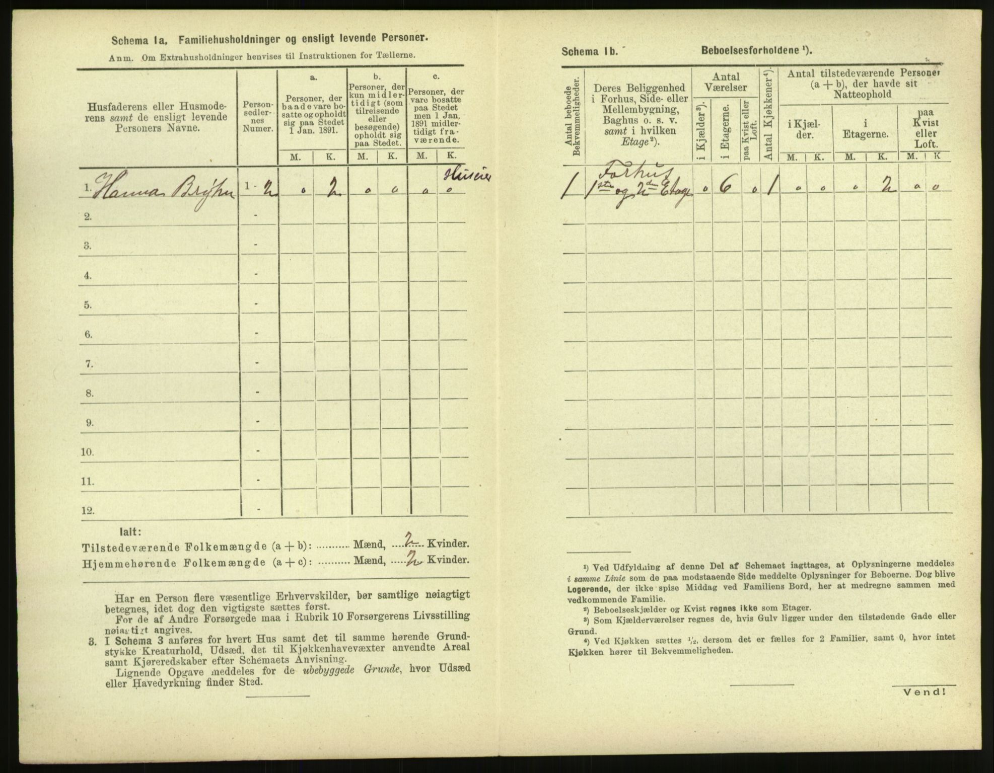 RA, 1891 census for 1503 Kristiansund, 1891, p. 437