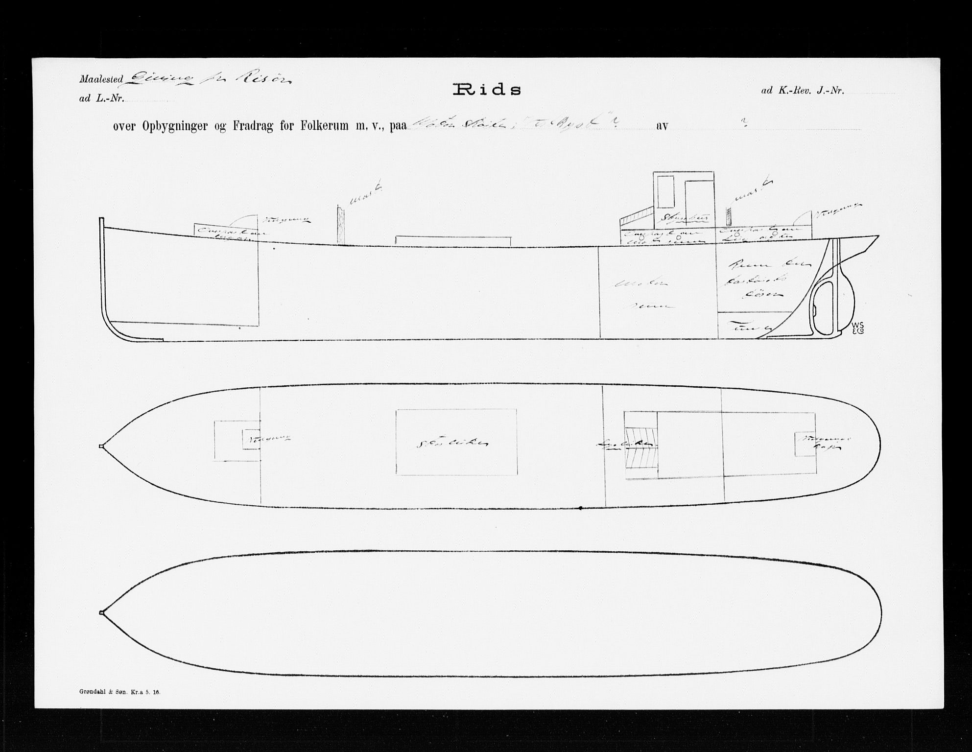 Risør tollsted, AV/SAK-1351-0010/H/Ha/L0322: Skip, 1876-1924, p. 58