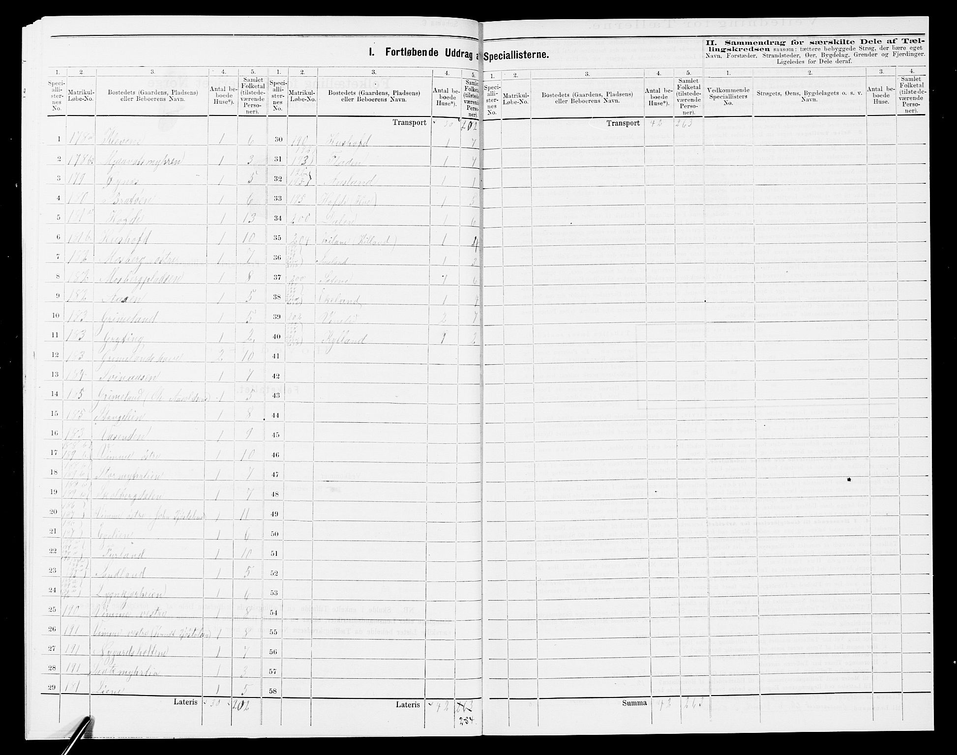 SAK, 1875 census for 0929P Åmli, 1875, p. 31