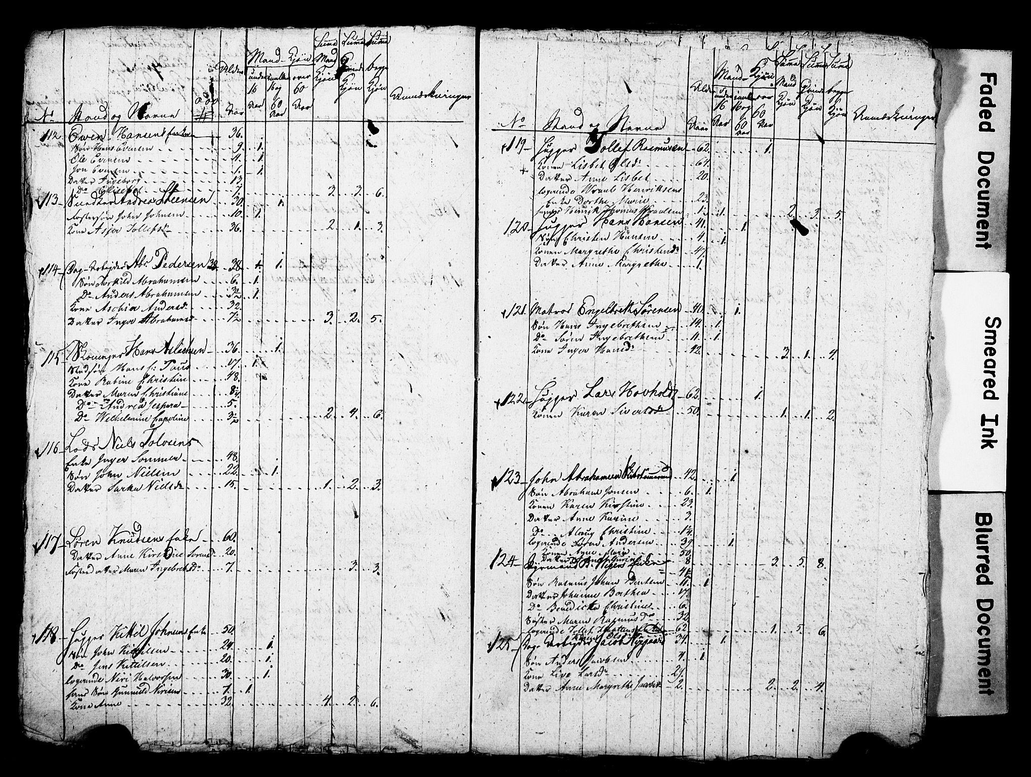 LOK, 1815 Census for Porsgrunn parish, 1815, p. 11