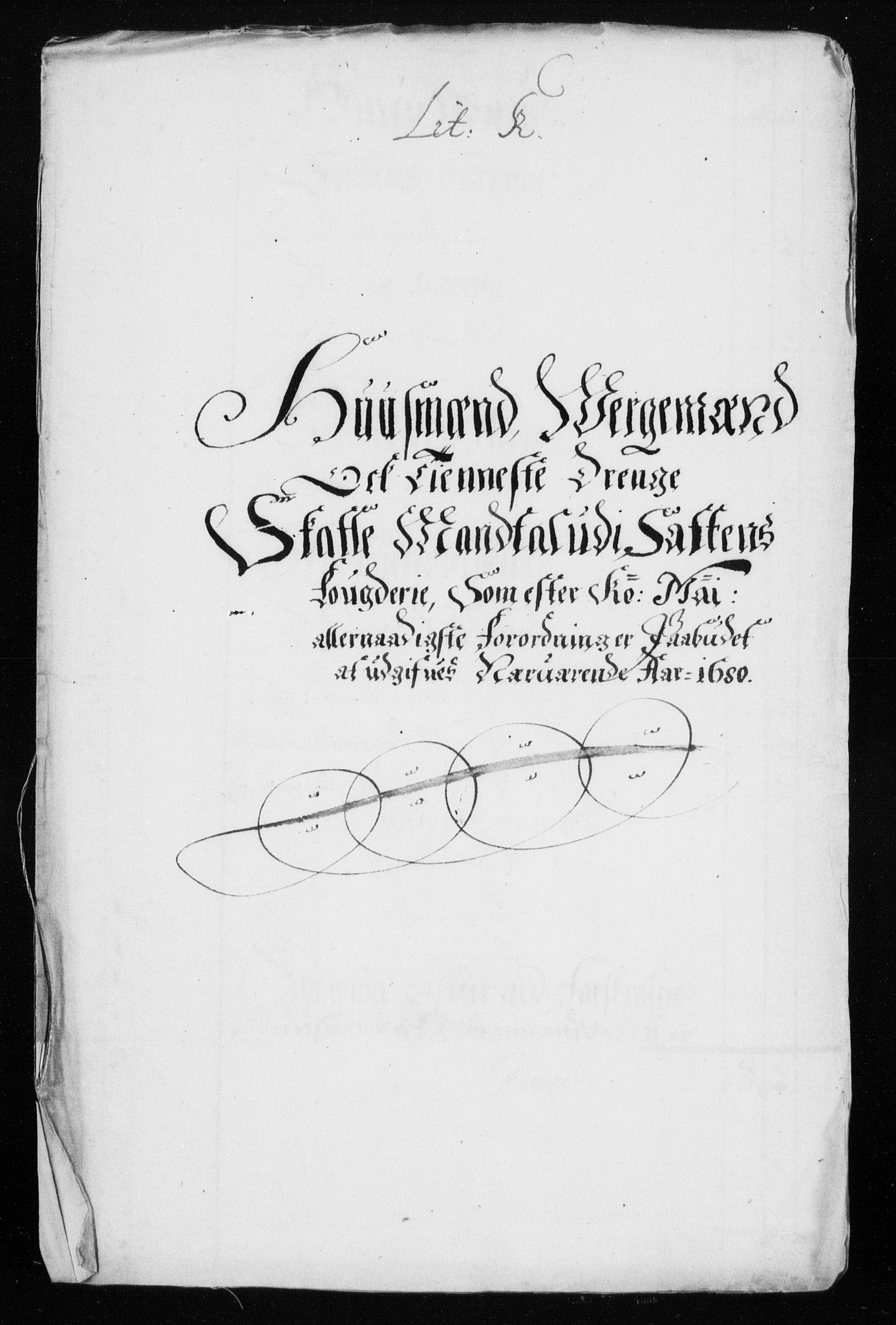 Rentekammeret inntil 1814, Reviderte regnskaper, Stiftamtstueregnskaper, Trondheim stiftamt og Nordland amt, AV/RA-EA-6044/R/Rh/L0007: Nordland amt, 1680