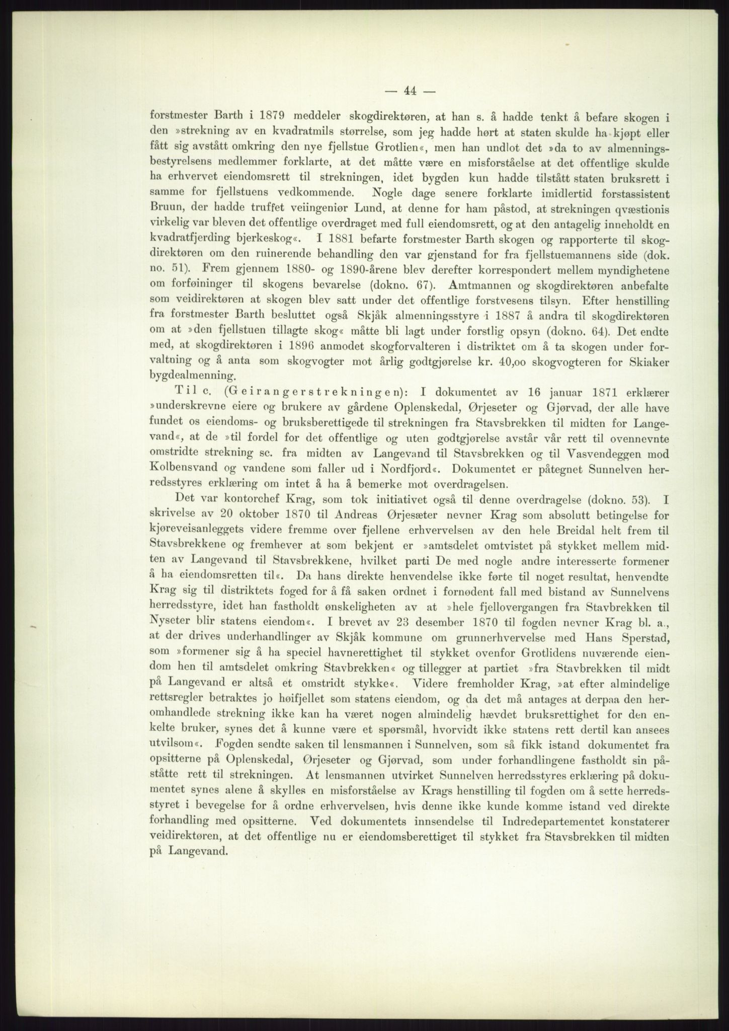 Høyfjellskommisjonen, AV/RA-S-1546/X/Xa/L0001: Nr. 1-33, 1909-1953, p. 2953