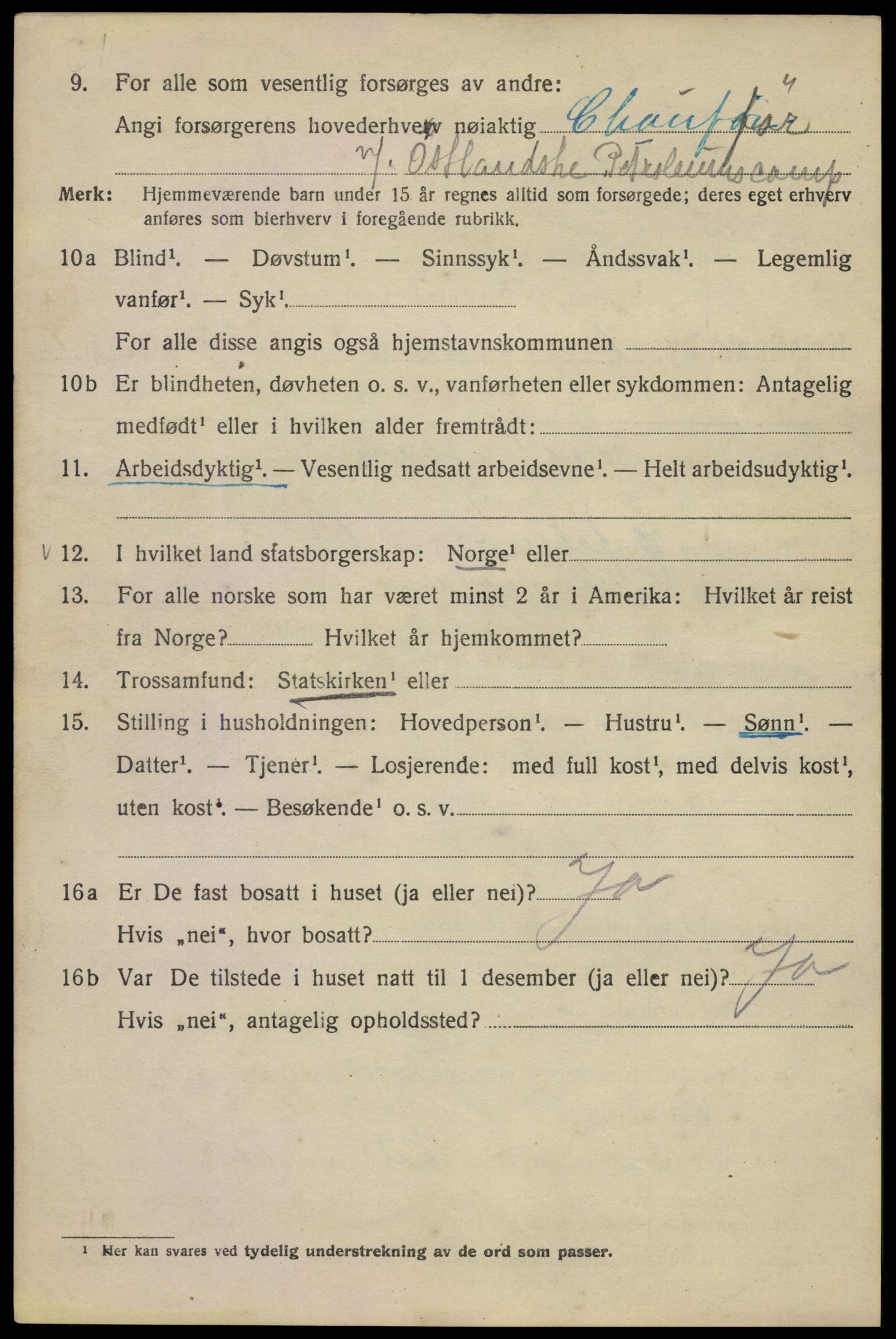 SAO, 1920 census for Kristiania, 1920, p. 469362