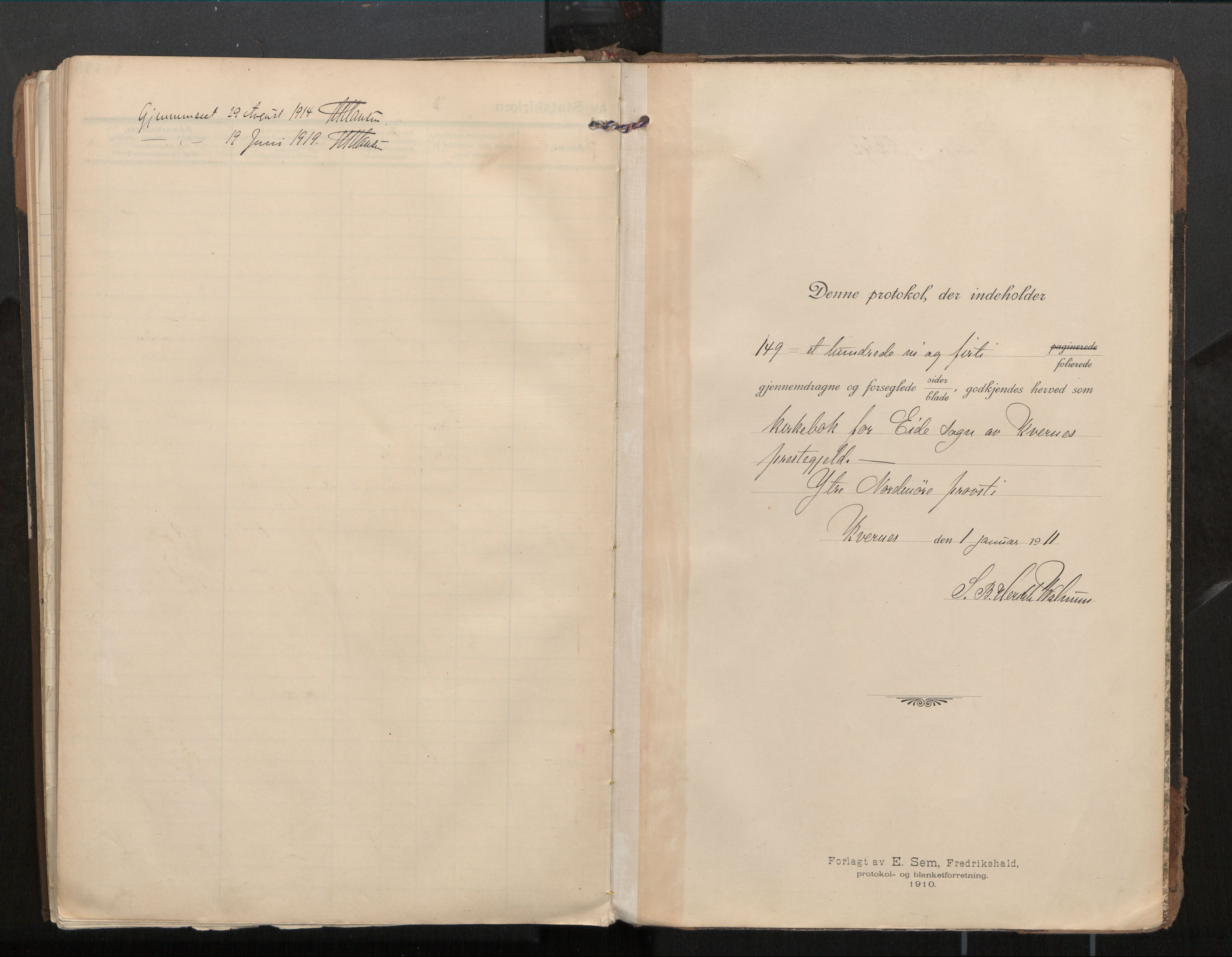 Ministerialprotokoller, klokkerbøker og fødselsregistre - Møre og Romsdal, AV/SAT-A-1454/571/L0836b: Parish register (official) no. 571A03, 1911-1926