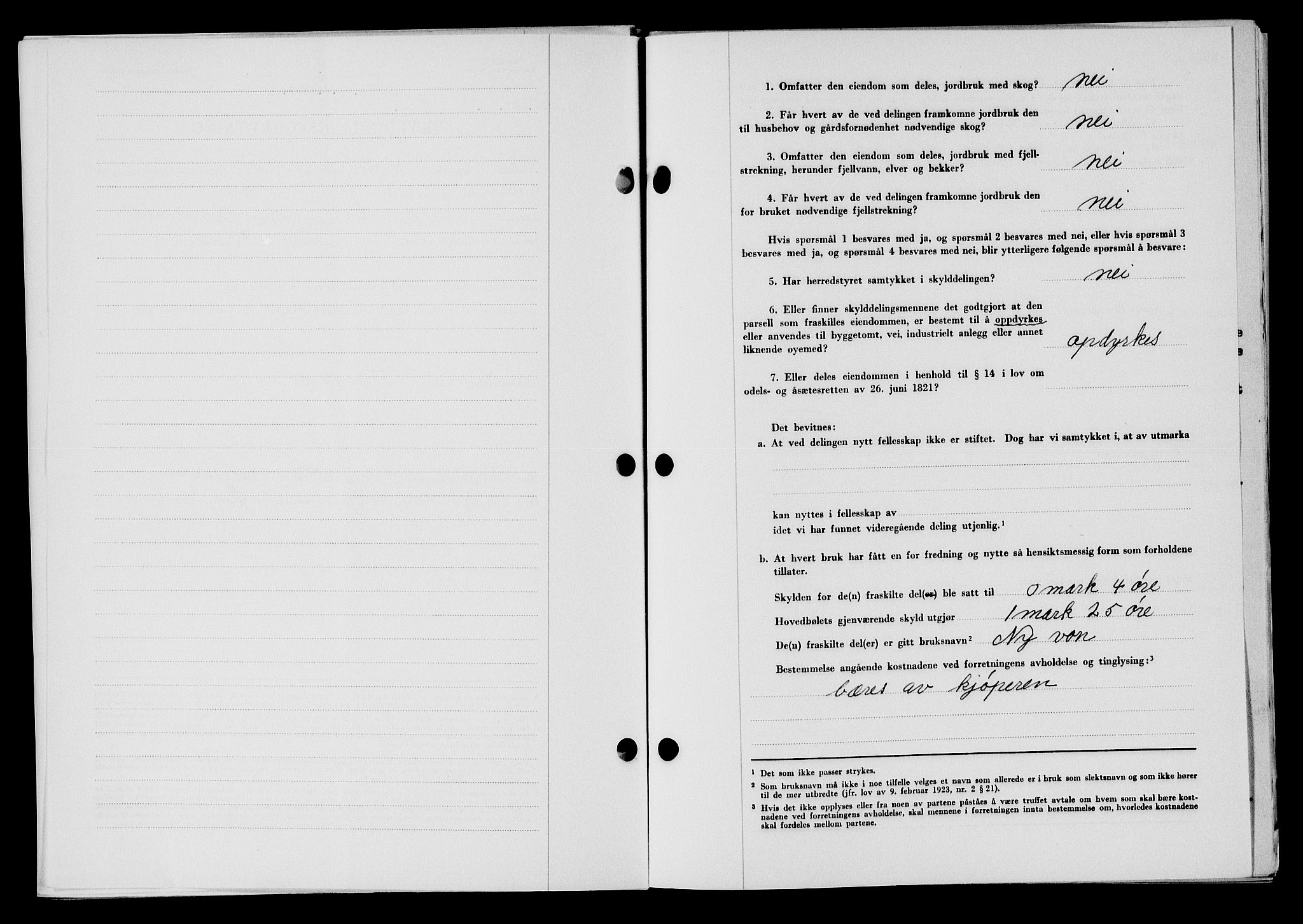 Flekkefjord sorenskriveri, AV/SAK-1221-0001/G/Gb/Gba/L0065: Mortgage book no. A-13, 1949-1949, Diary no: : 639/1949