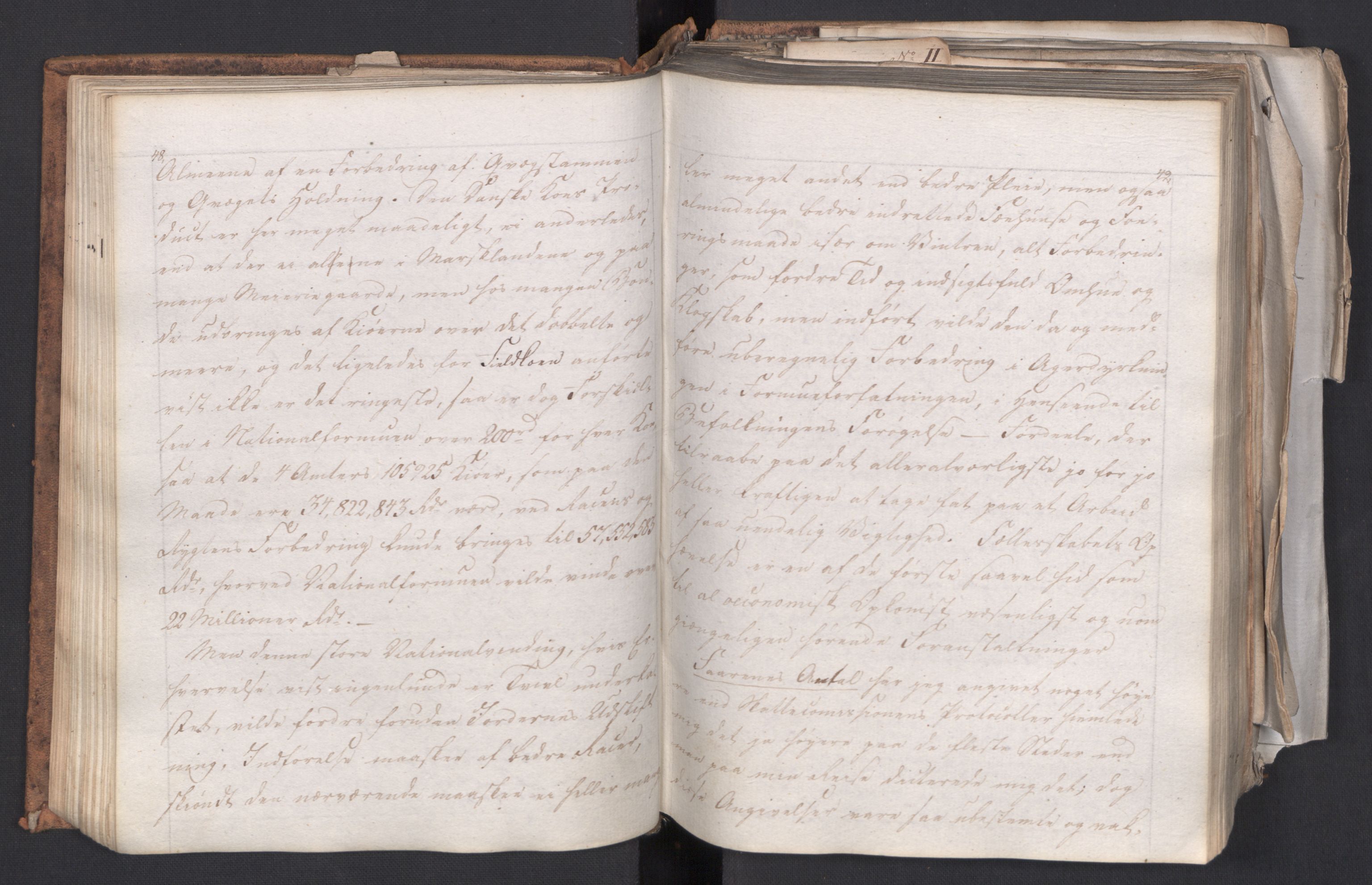 Kommersekollegiet, De nye sekretariatene 1797-1813, AV/RA-EA-5457/F/Fa/L1328: Kommittert Christen Henriksen Prams innberetninger fra to reiser i Norge, 1805-1806, p. 48-49