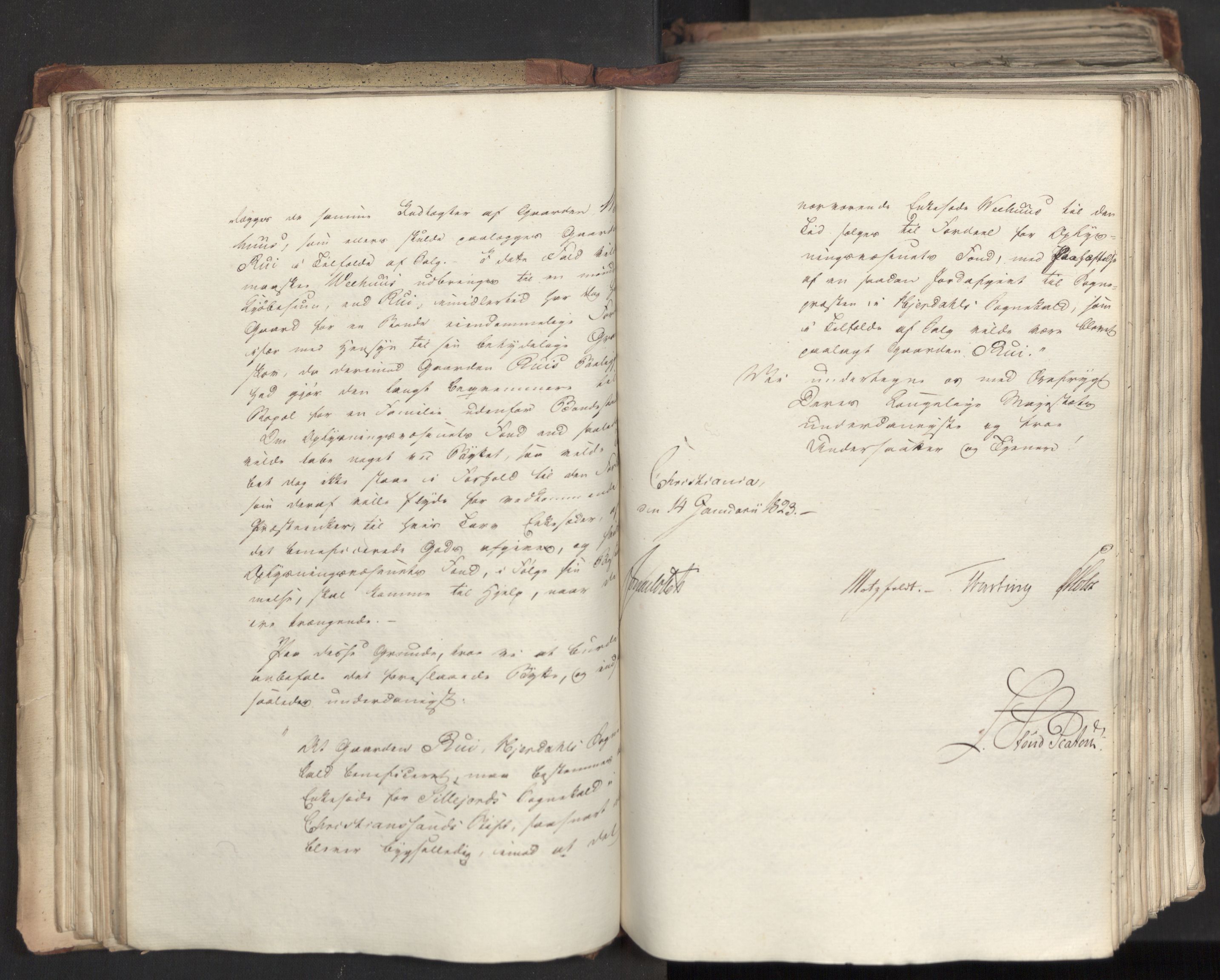 Statsrådsavdelingen i Stockholm, AV/RA-S-1003/D/Da/L0033: Regjeringsinnstillinger nr. 1-274, 1823, p. 80