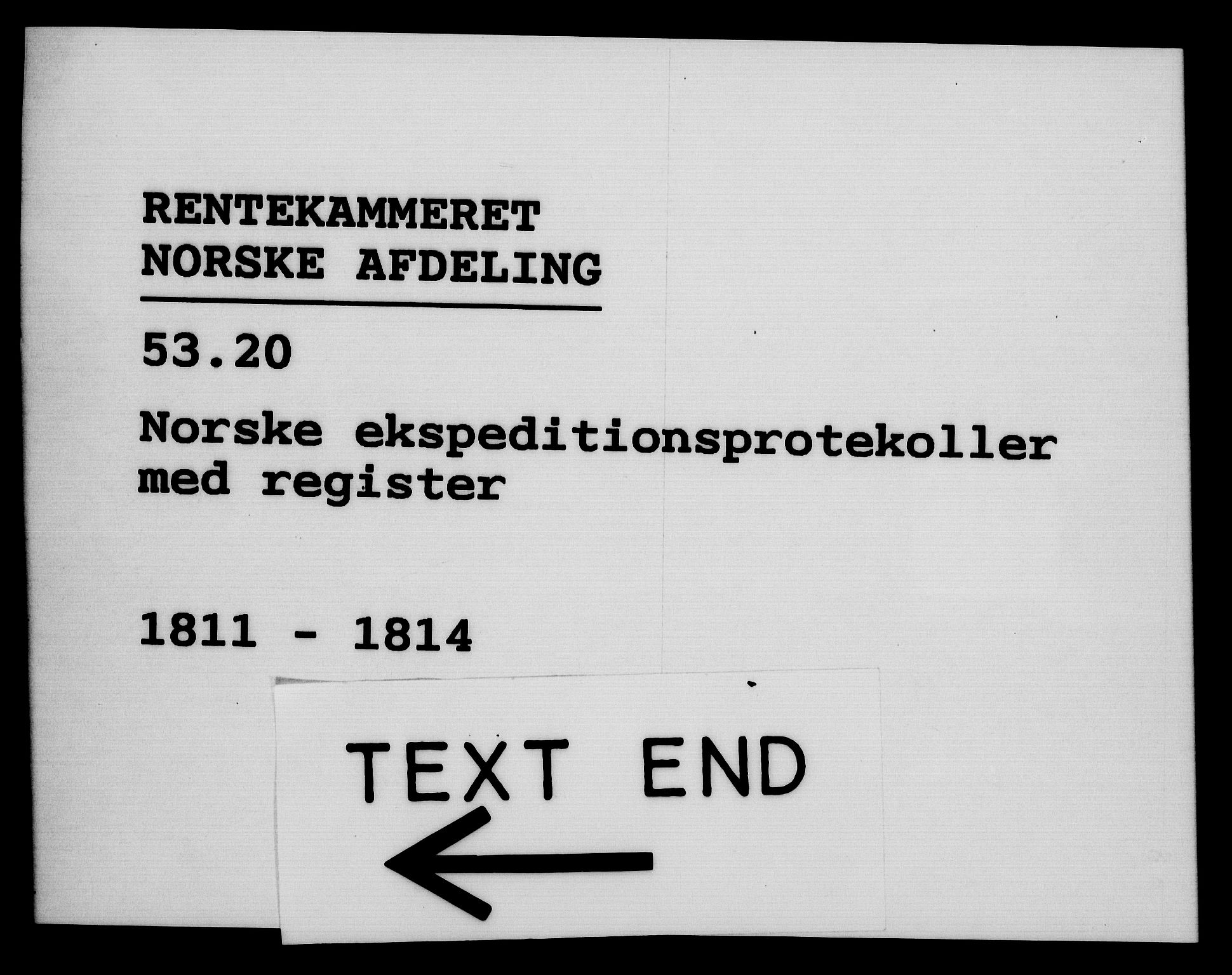 Rentekammeret, Kammerkanselliet, RA/EA-3111/G/Gg/Gga/L0020: Norsk ekspedisjonsprotokoll med register (merket RK 53.20), 1811-1814, p. 415