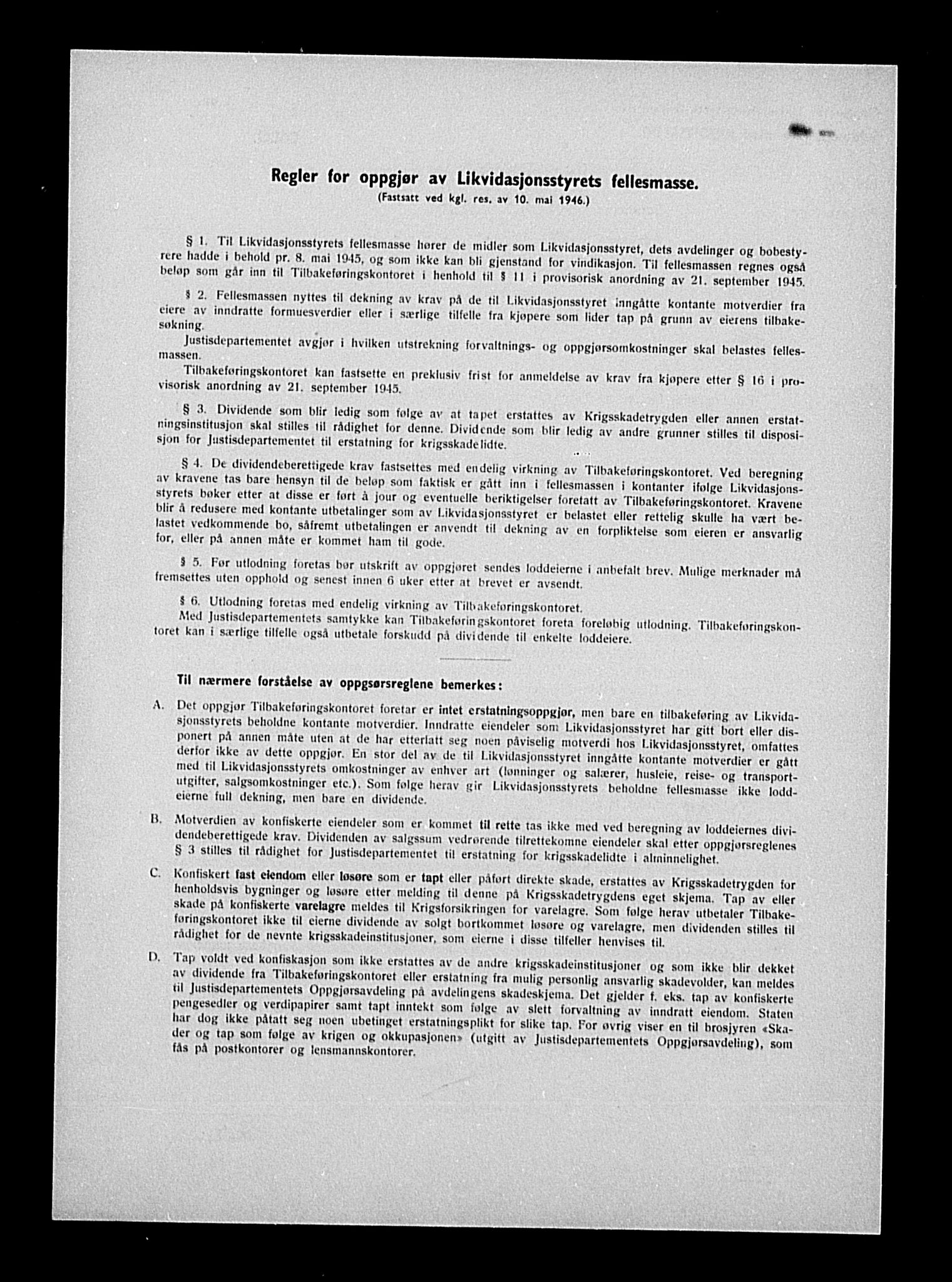 Justisdepartementet, Tilbakeføringskontoret for inndratte formuer, AV/RA-S-1564/H/Hc/Hca/L0893: --, 1945-1947, p. 48