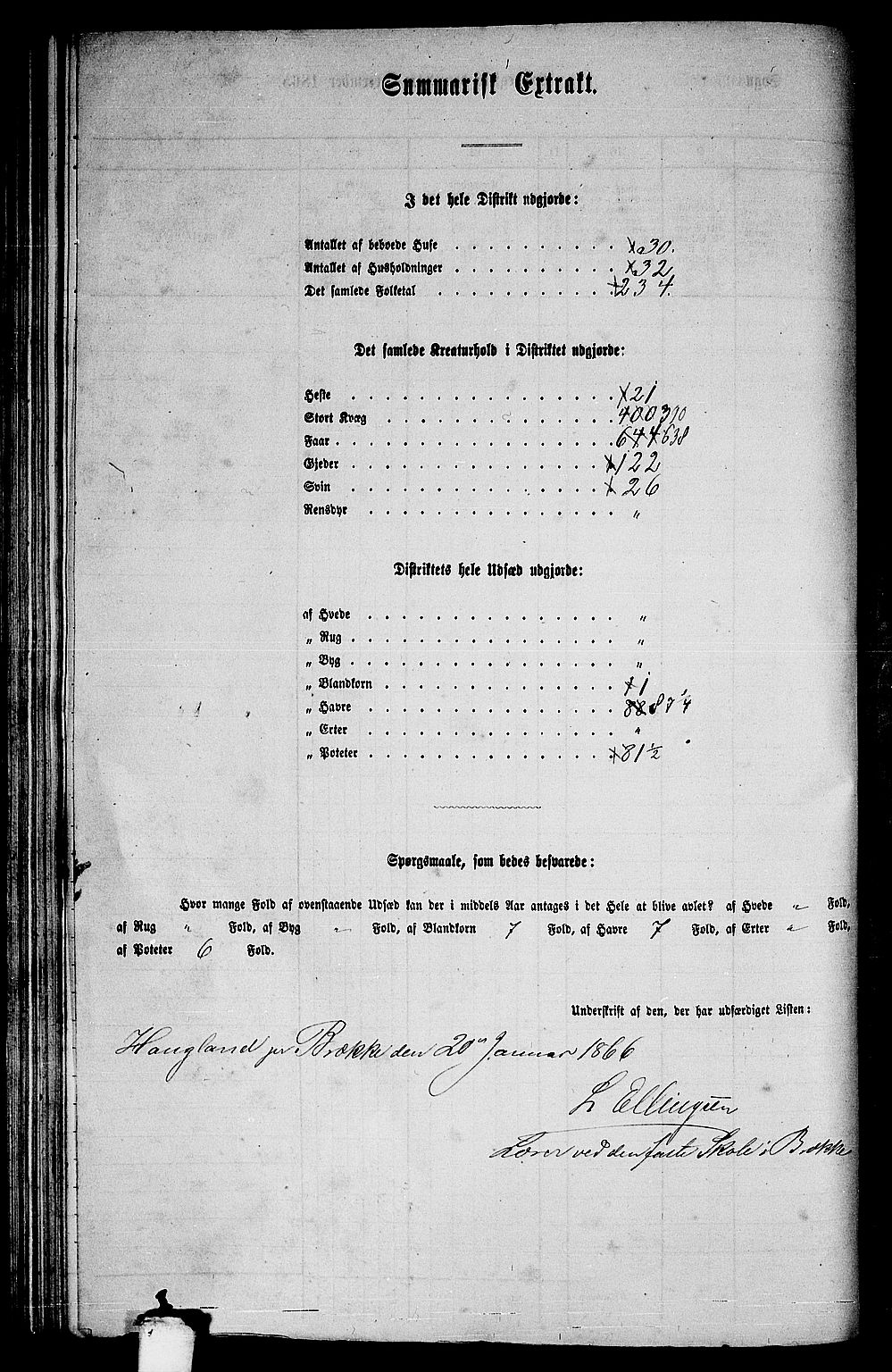 RA, 1865 census for Lavik, 1865, p. 117