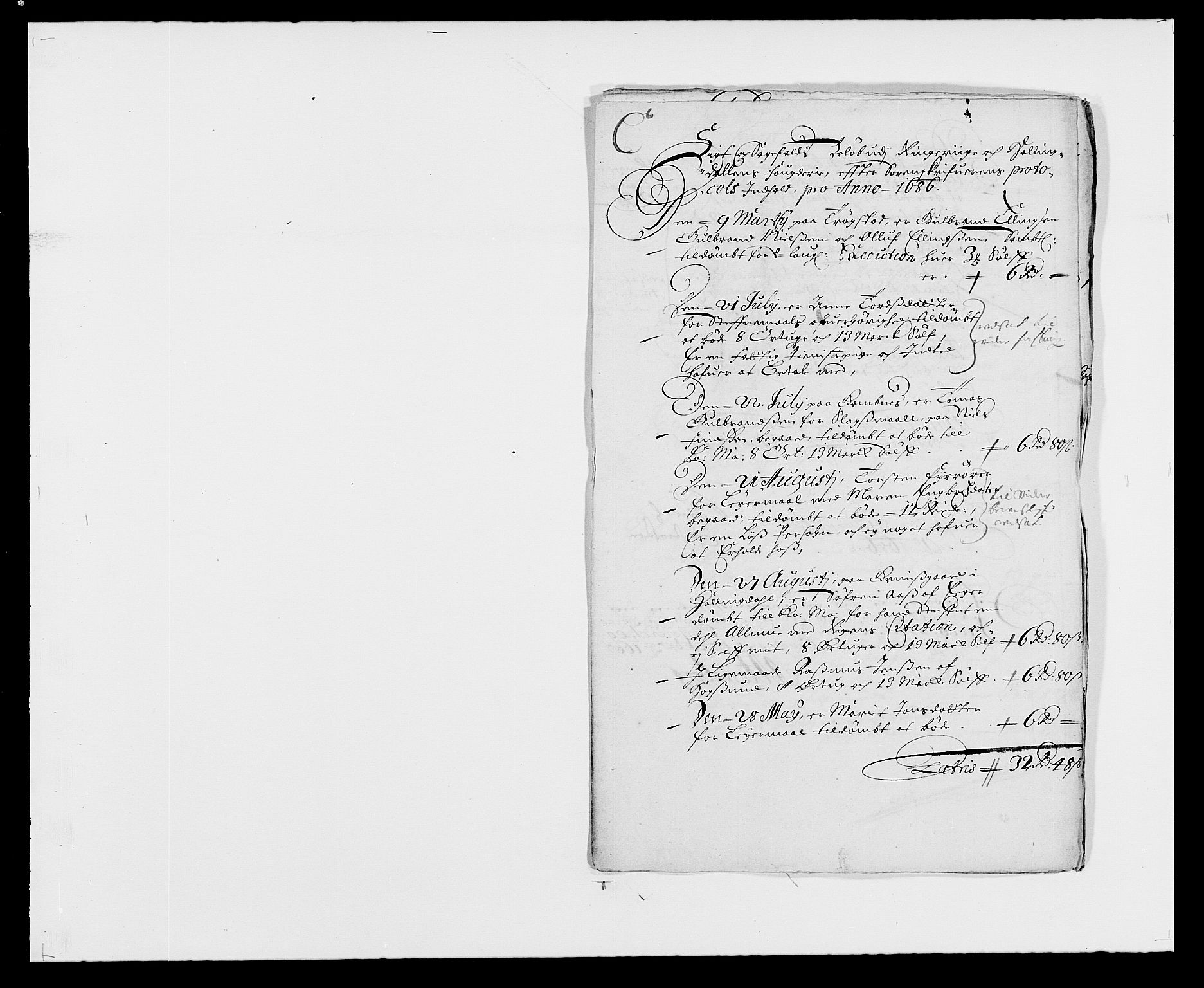 Rentekammeret inntil 1814, Reviderte regnskaper, Fogderegnskap, RA/EA-4092/R21/L1446: Fogderegnskap Ringerike og Hallingdal, 1683-1686, p. 452