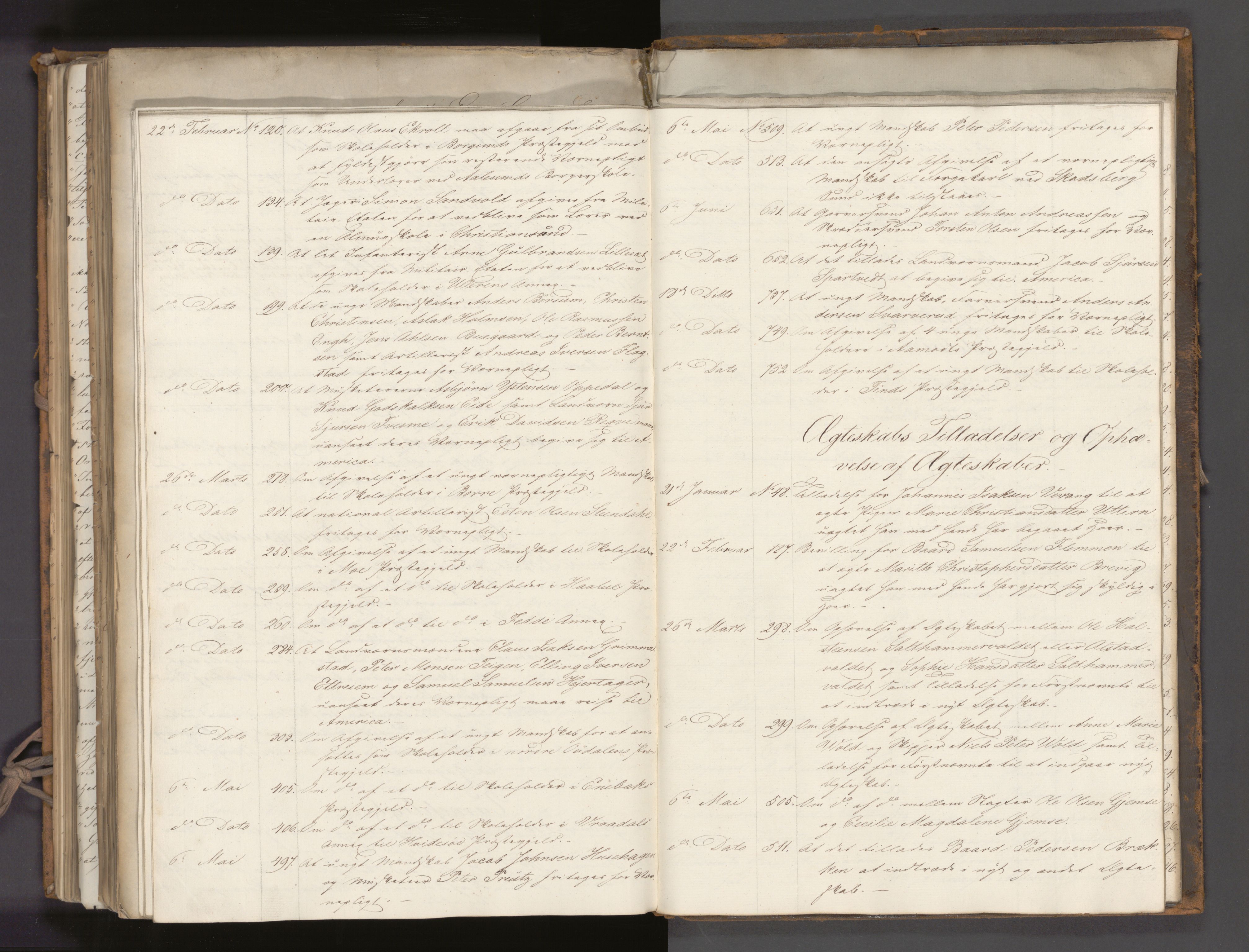 Statsrådssekretariatet, AV/RA-S-1001/A/Ab/L0051: Kgl. res. nr. 1-814, 1. halvår, 1840