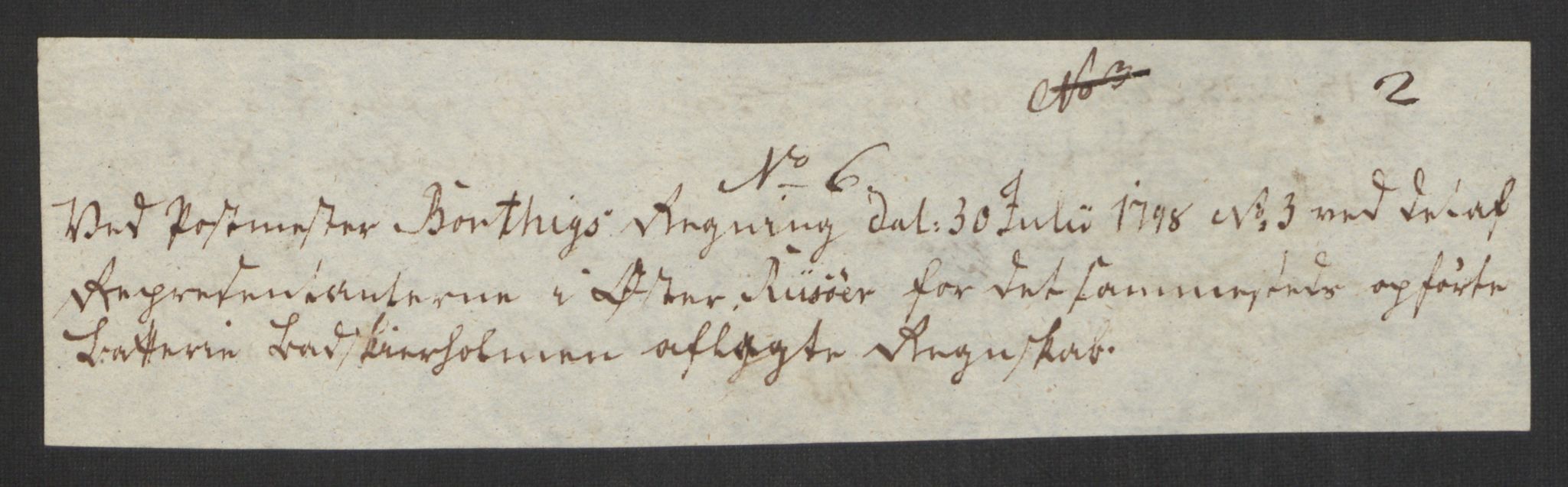 Danske Kanselli 1800-1814, AV/RA-EA-3024/K/Kk/Kka/Kkac/L0236: Kjøpstadregnskap Øster Risør, 1801-1804, p. 70