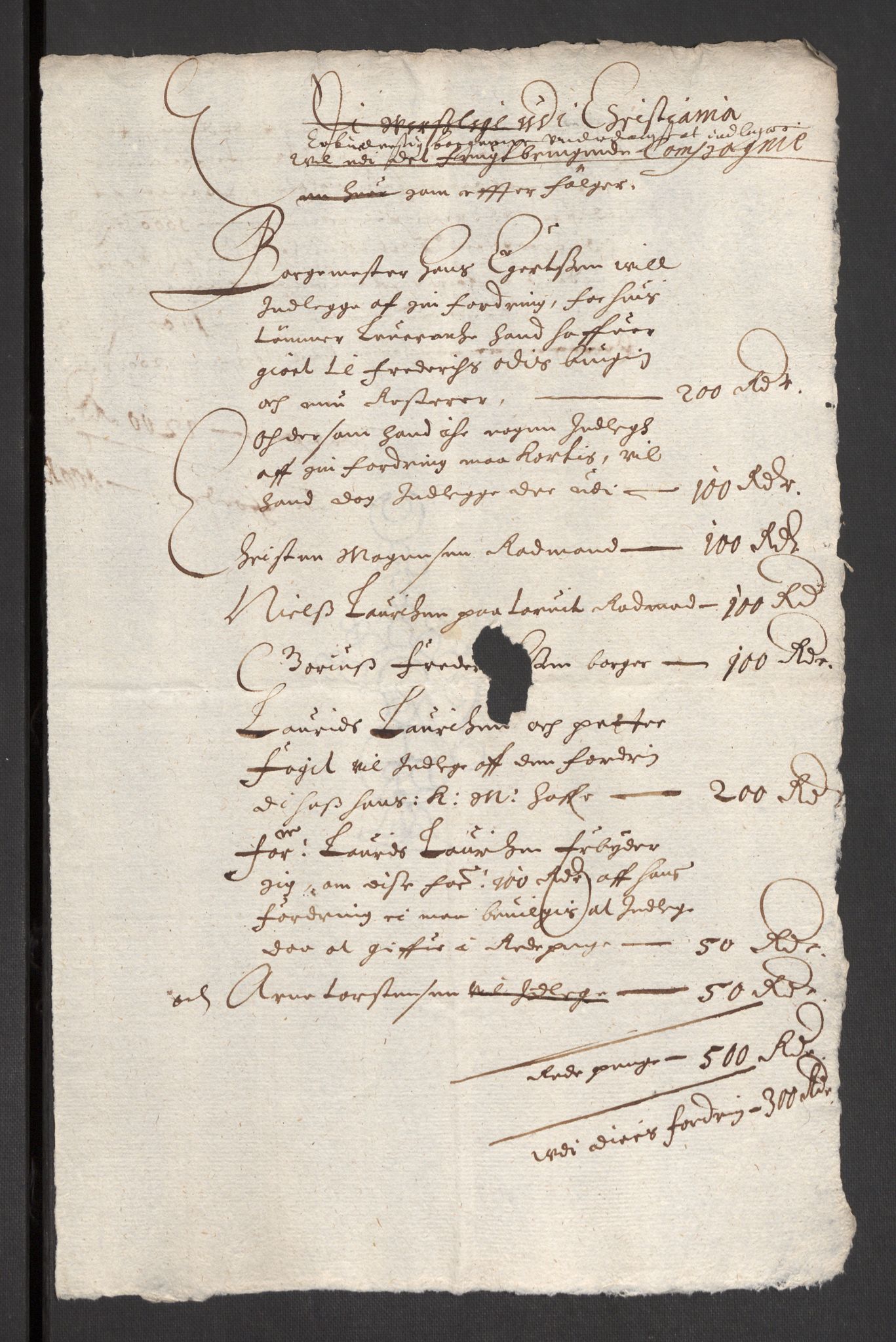 Danske Kanselli 1572-1799, AV/RA-EA-3023/F/Fc/Fcc/Fcca/L0014: Norske innlegg 1572-1799, 1653, p. 281