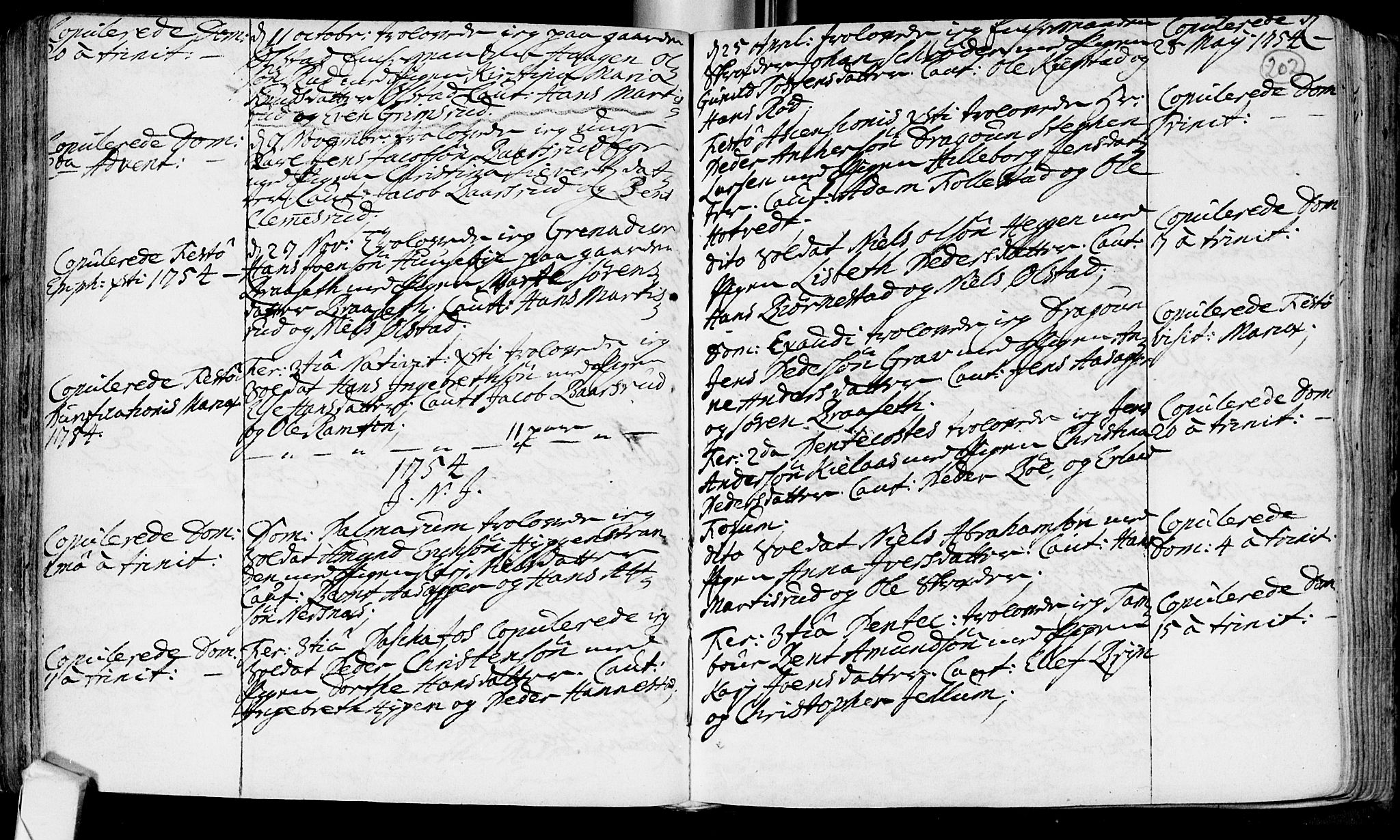 Røyken kirkebøker, AV/SAKO-A-241/F/Fa/L0002: Parish register (official) no. 2, 1731-1782, p. 202