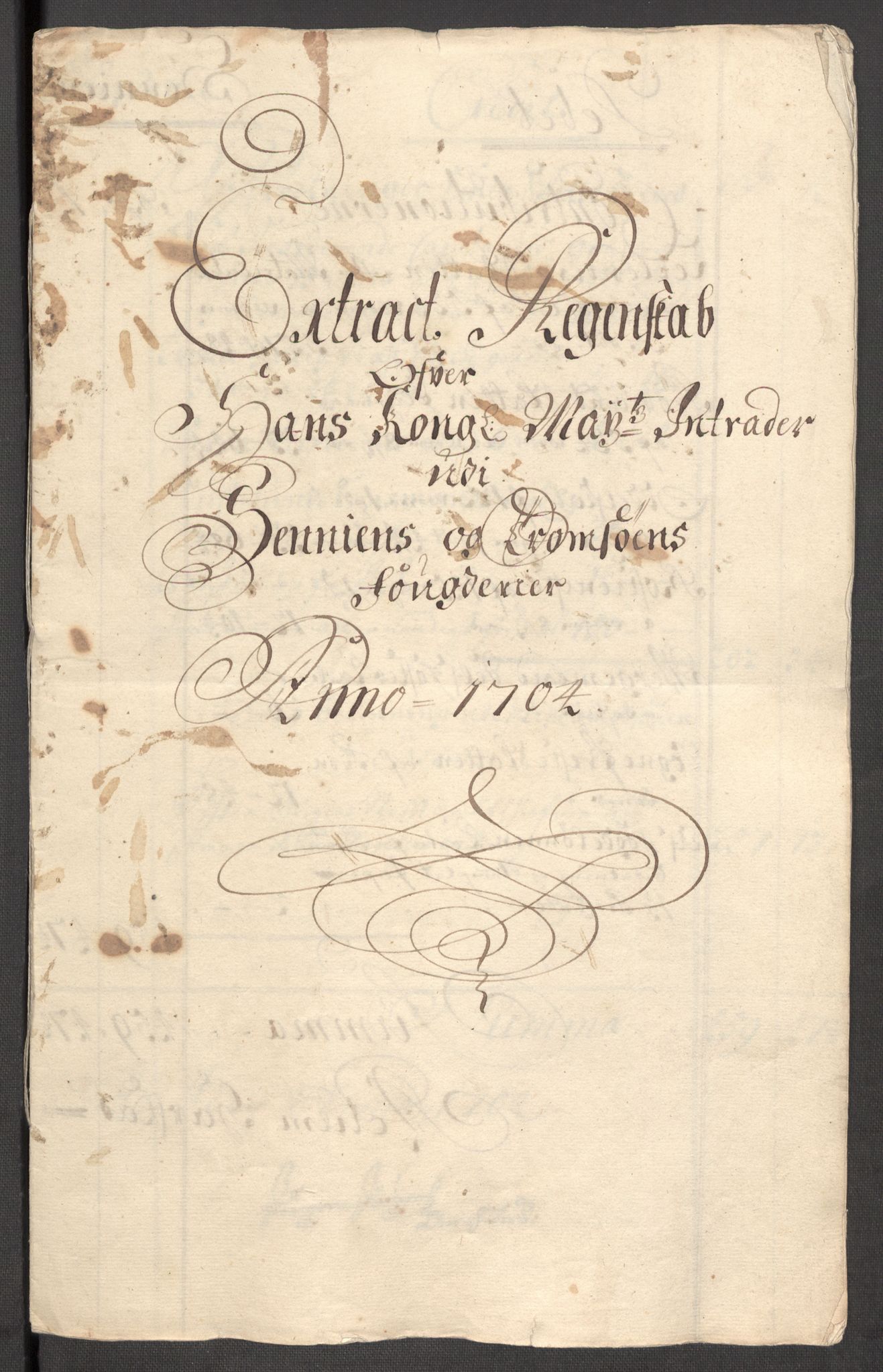 Rentekammeret inntil 1814, Reviderte regnskaper, Fogderegnskap, RA/EA-4092/R68/L4755: Fogderegnskap Senja og Troms, 1700-1704, p. 356