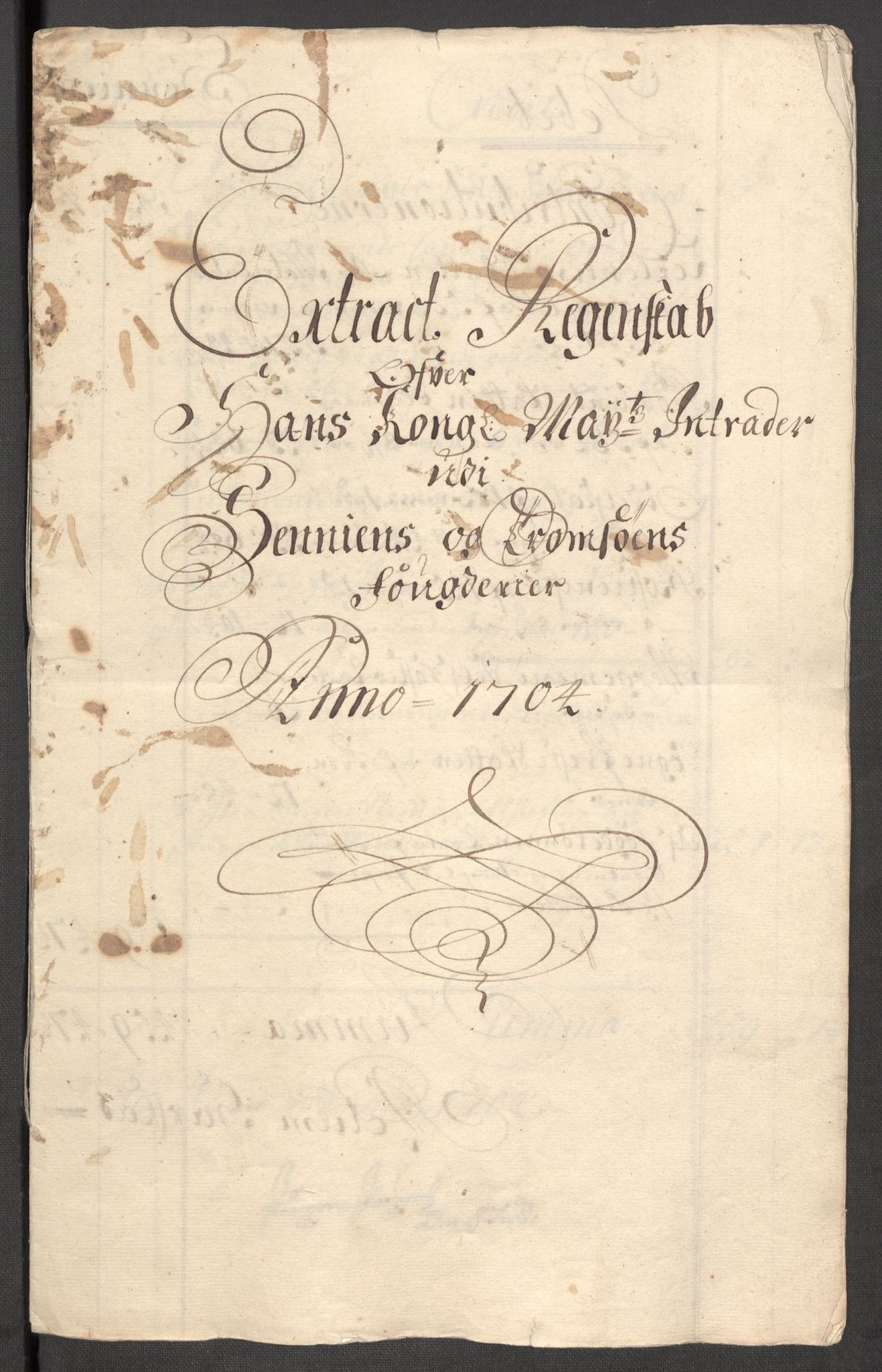 Rentekammeret inntil 1814, Reviderte regnskaper, Fogderegnskap, AV/RA-EA-4092/R68/L4755: Fogderegnskap Senja og Troms, 1700-1704, p. 356