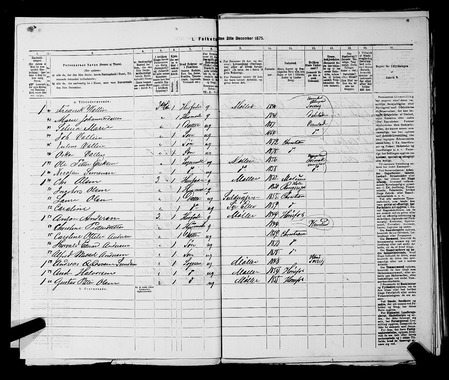 RA, 1875 census for 0301 Kristiania, 1875, p. 7248