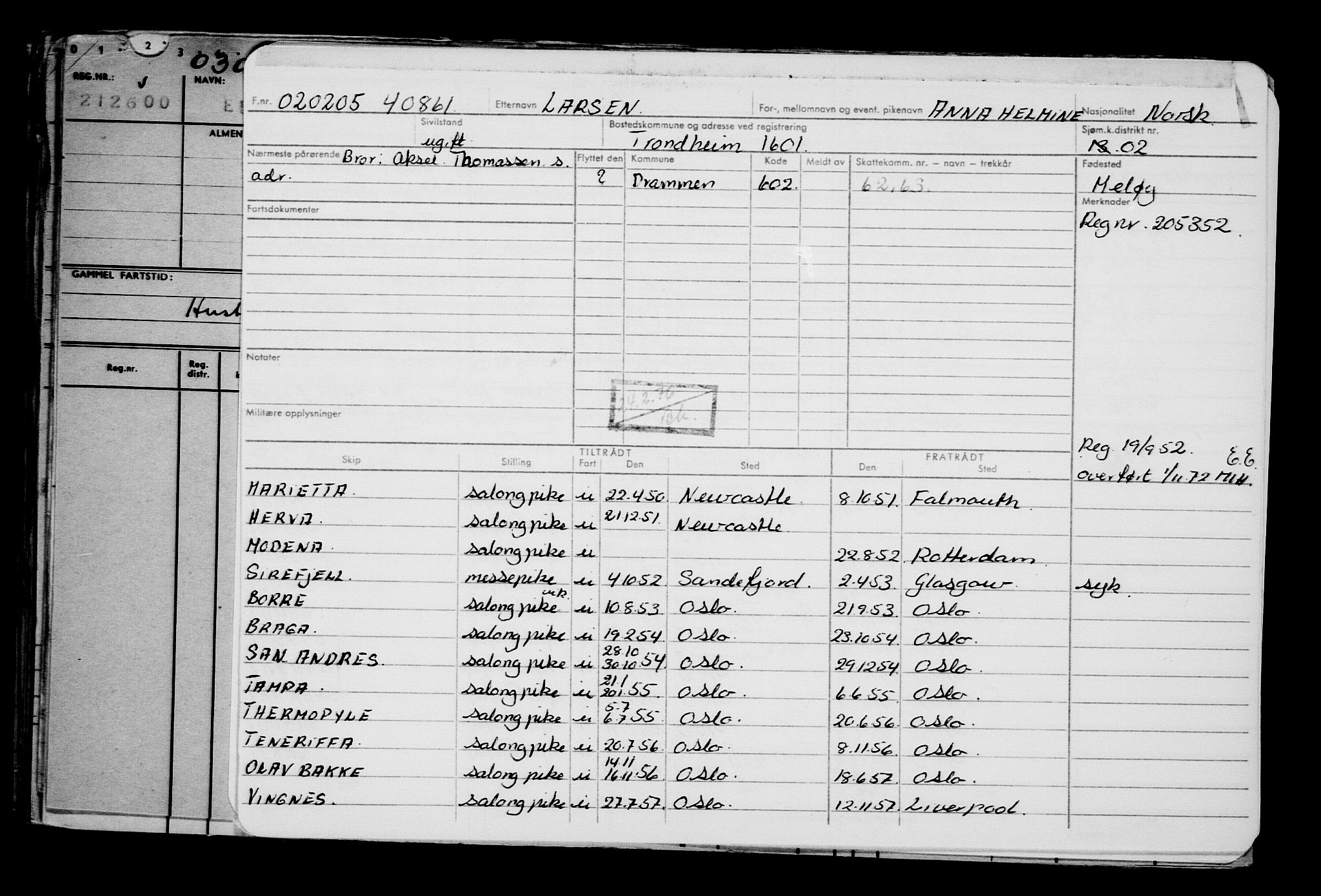 Direktoratet for sjømenn, AV/RA-S-3545/G/Gb/L0057: Hovedkort, 1905, p. 338