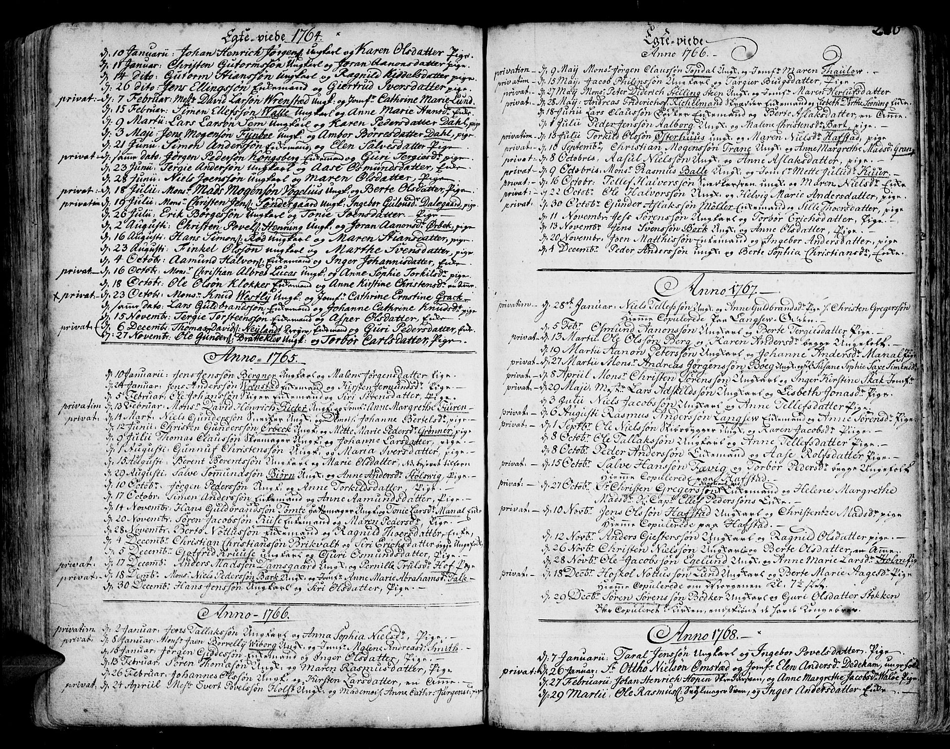 Arendal sokneprestkontor, Trefoldighet, SAK/1111-0040/F/Fa/L0001: Parish register (official) no. A 1, 1703-1815, p. 362