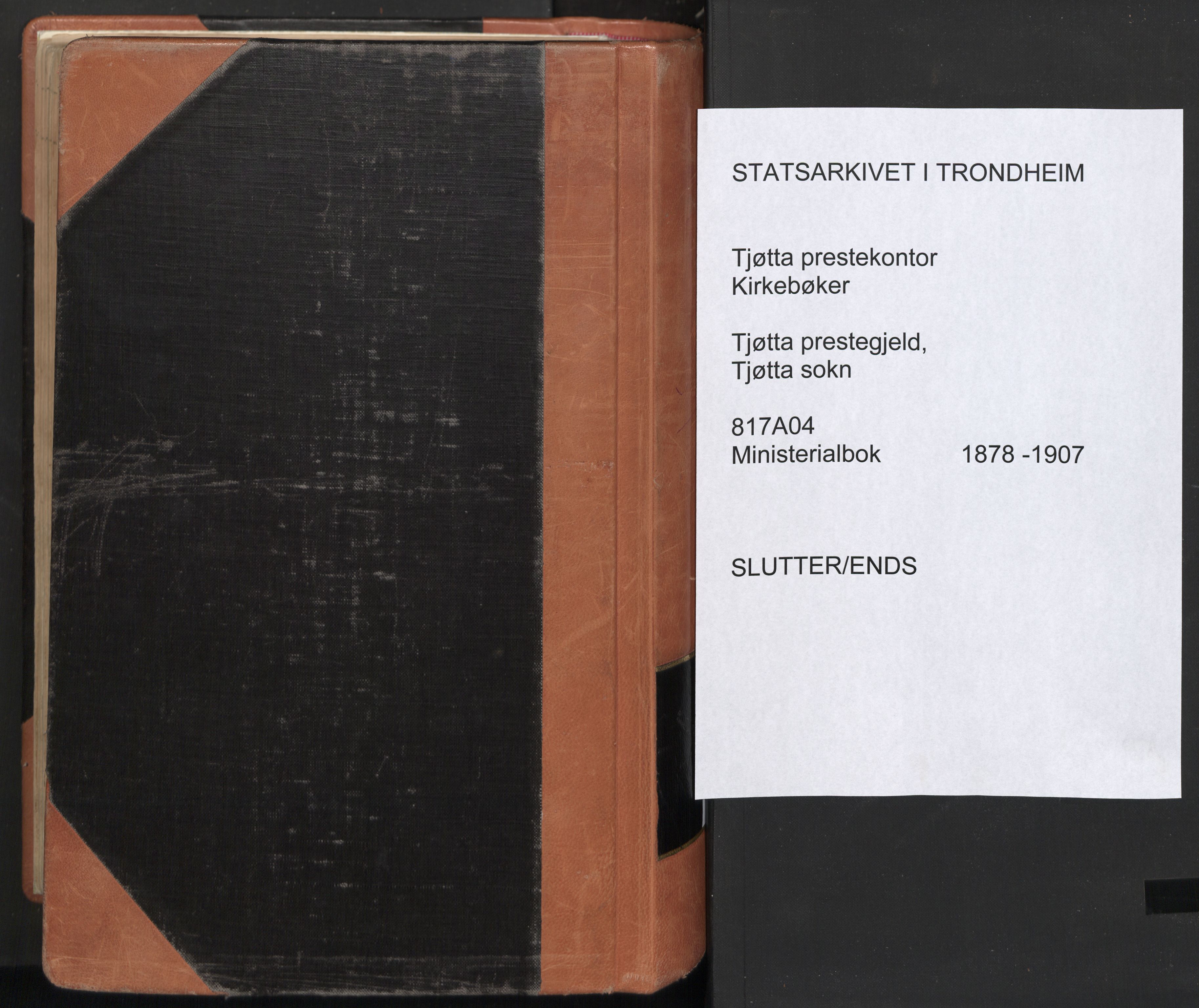 Ministerialprotokoller, klokkerbøker og fødselsregistre - Nordland, SAT/A-1459/817/L0264: Parish register (official) no. 817A04, 1878-1907