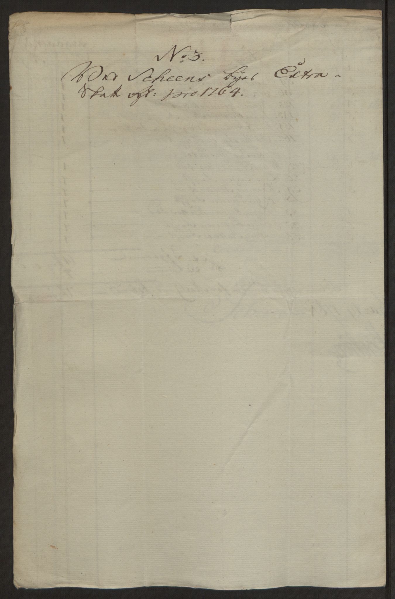 Rentekammeret inntil 1814, Reviderte regnskaper, Byregnskaper, AV/RA-EA-4066/R/Rj/L0198/0001: [J4] Kontribusjonsregnskap / Ekstraskatt, 1762-1768, p. 192