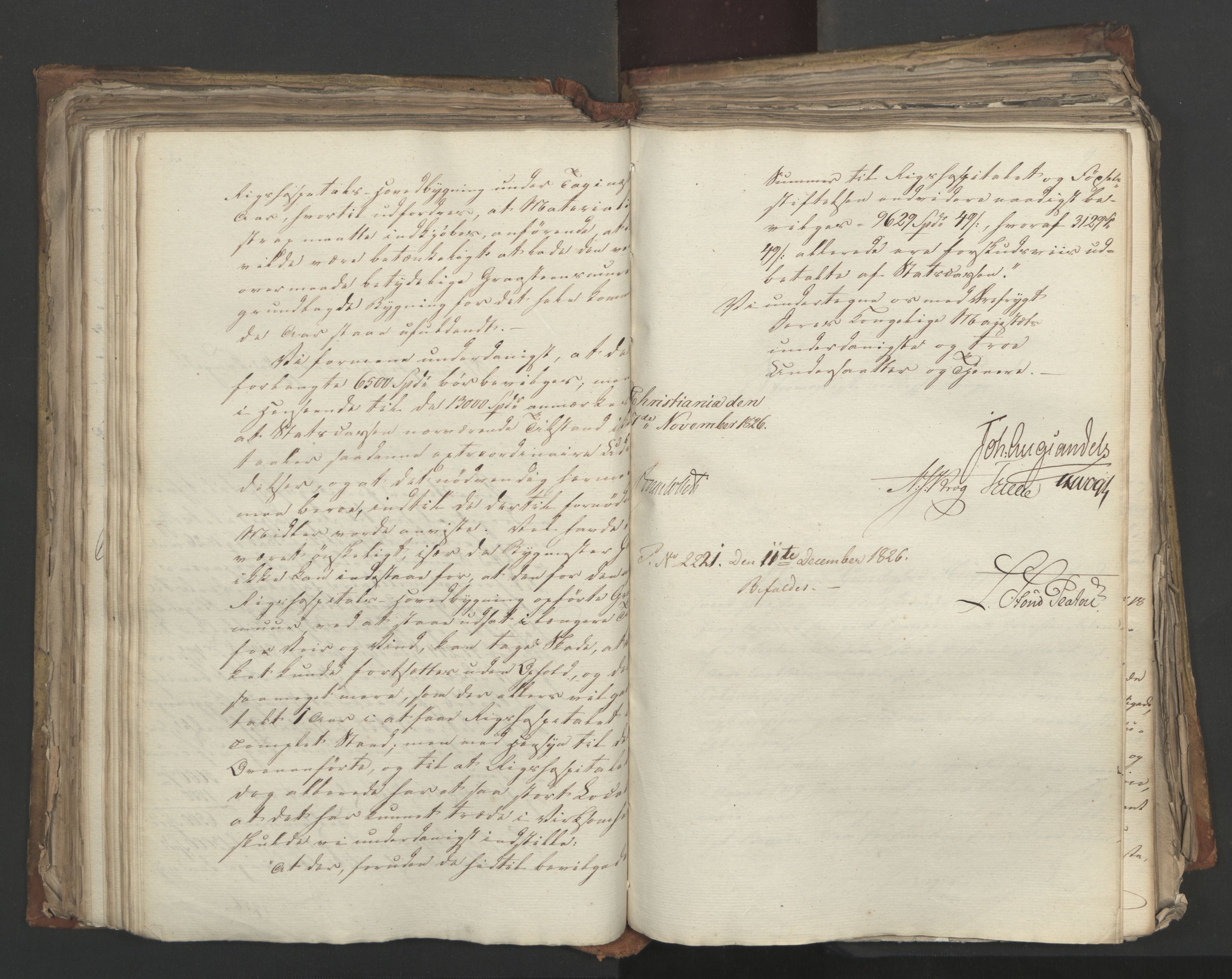 Statsrådsavdelingen i Stockholm, AV/RA-S-1003/D/Da/L0049: Regjeringsinnstillinger nr. 3860-4086, 1826, p. 243