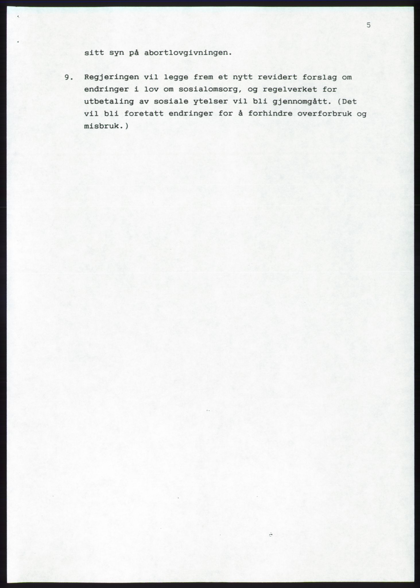 Forhandlingsmøtene 1989 mellom Høyre, KrF og Senterpartiet om dannelse av regjering, AV/RA-PA-0697/A/L0001: Forhandlingsprotokoll med vedlegg, 1989, p. 444